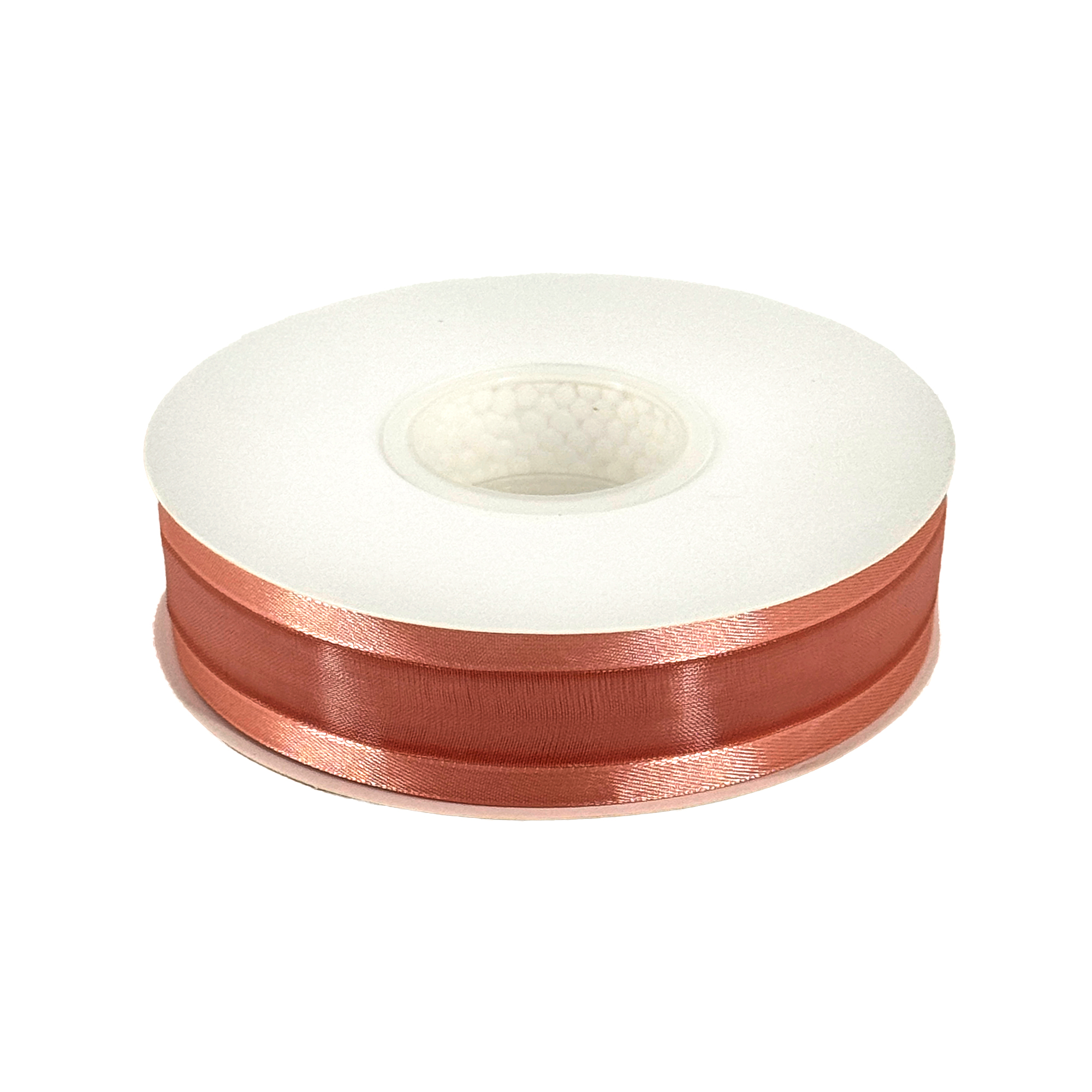 Лента органза "Шик", 25 ммx18 ярд, с окантовкой Розовый