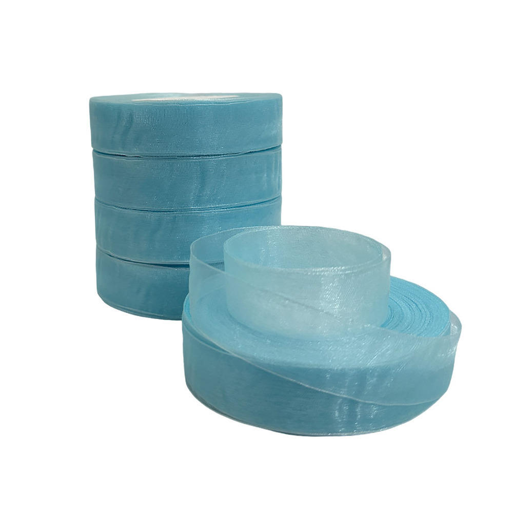 Лента органза, 25 ммx50 ярд Мятный