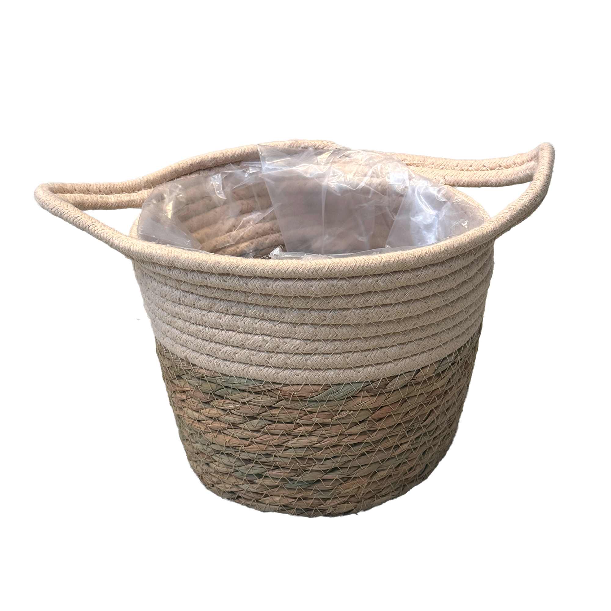 Корзина плетеная "Кант" (водоросли), D21xH17 см Натуральный