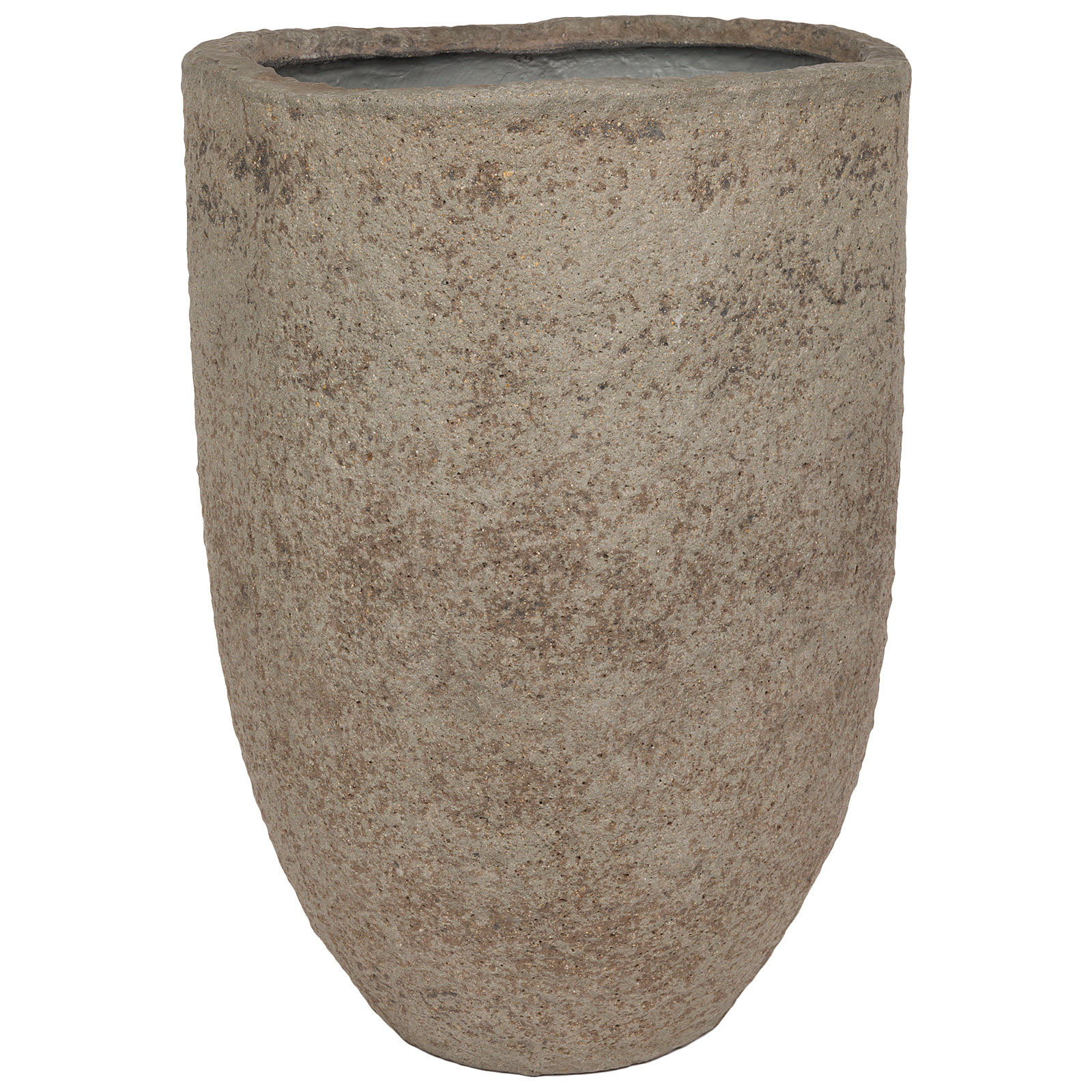 Кашпо Nobilis Marco "Stone Grey Vase" (файкостоун), D52xH75 см Серый