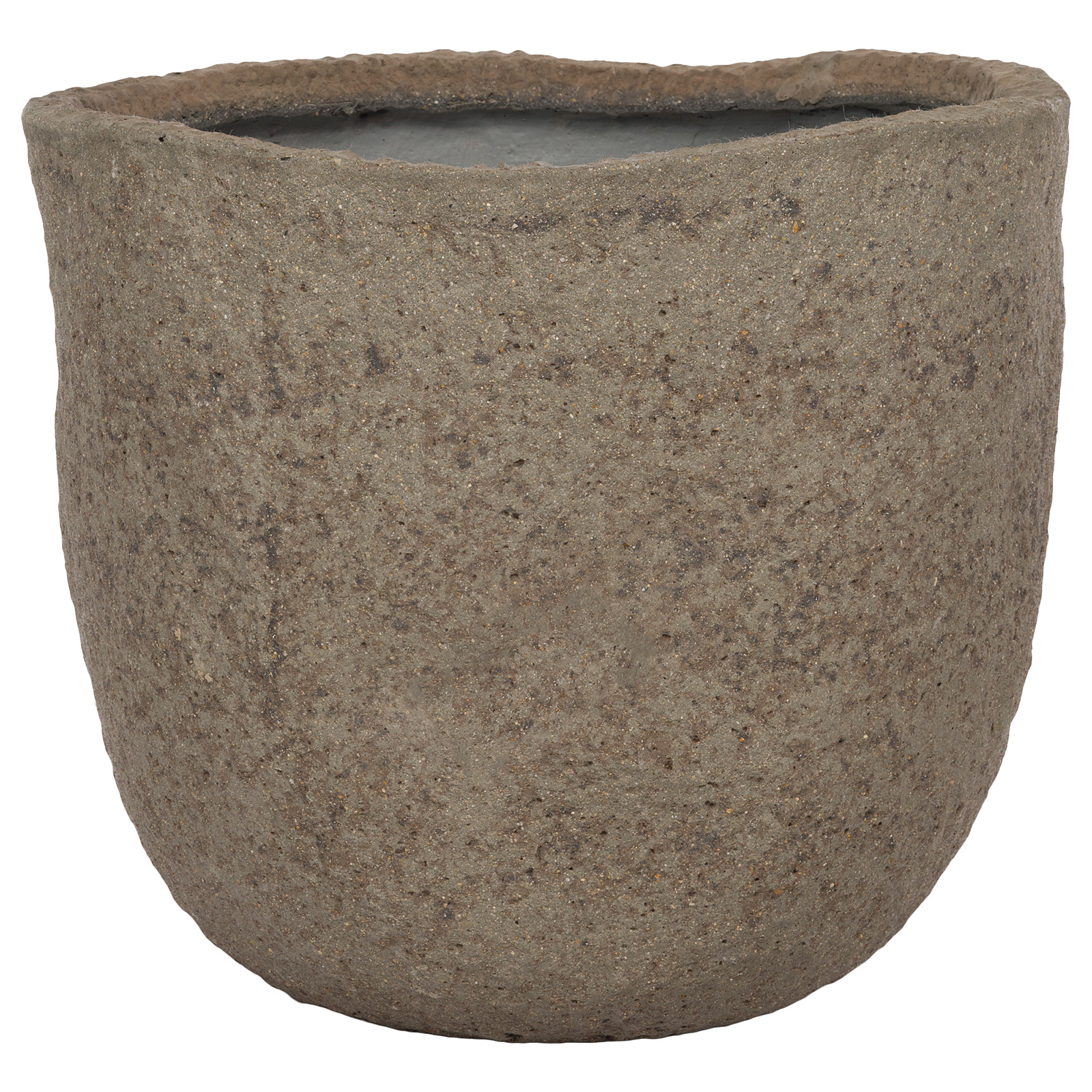 Кашпо Nobilis Marco "Stone Grey Round" (файкостоун), D51xH44 см Серый