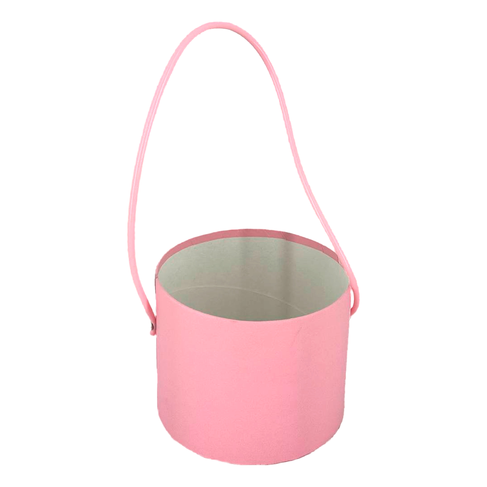 Коробка шляпная, D14,5xH12 см, без крышки Розовый