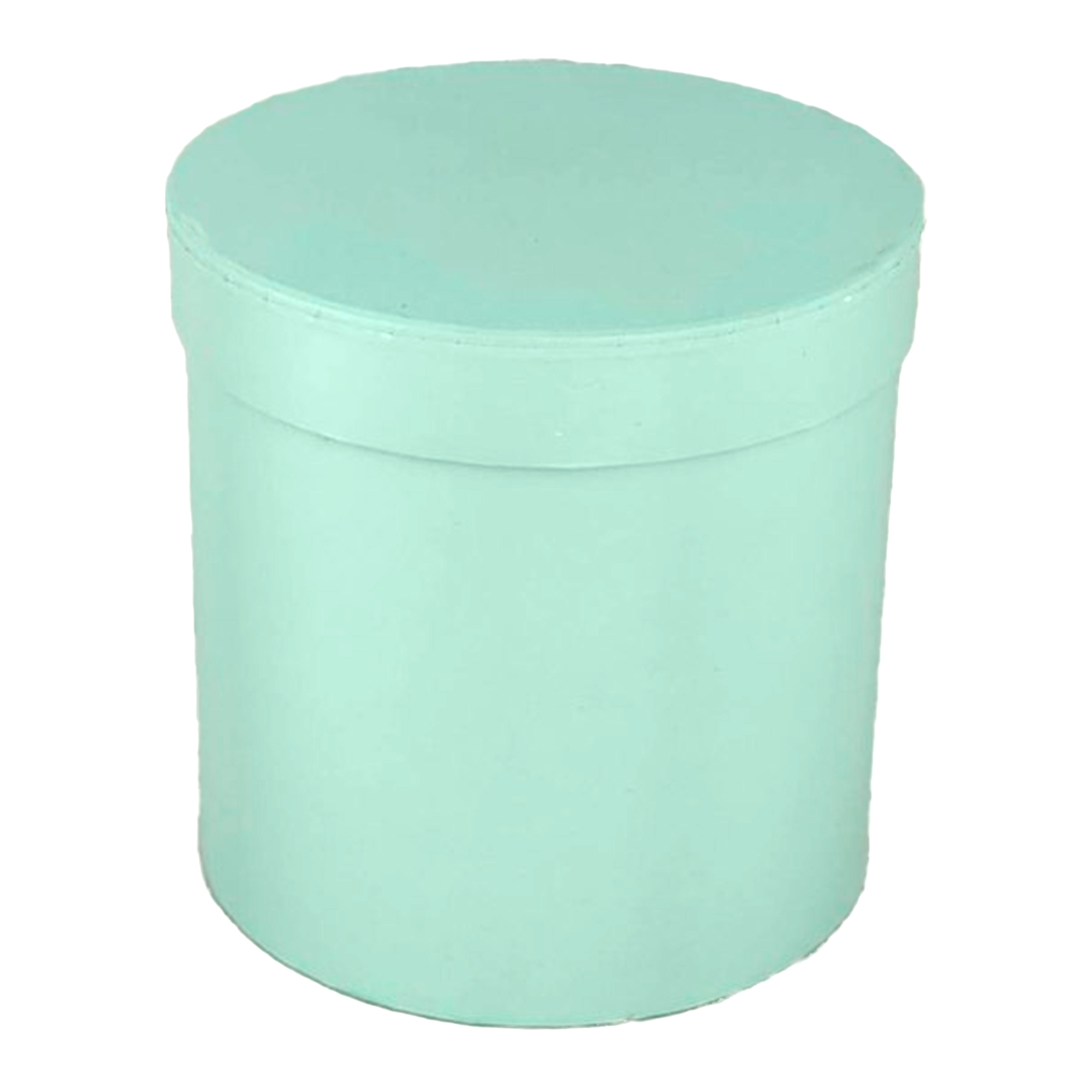 Коробка шляпная, D18xH18 см, с крышкой Светло-зеленый