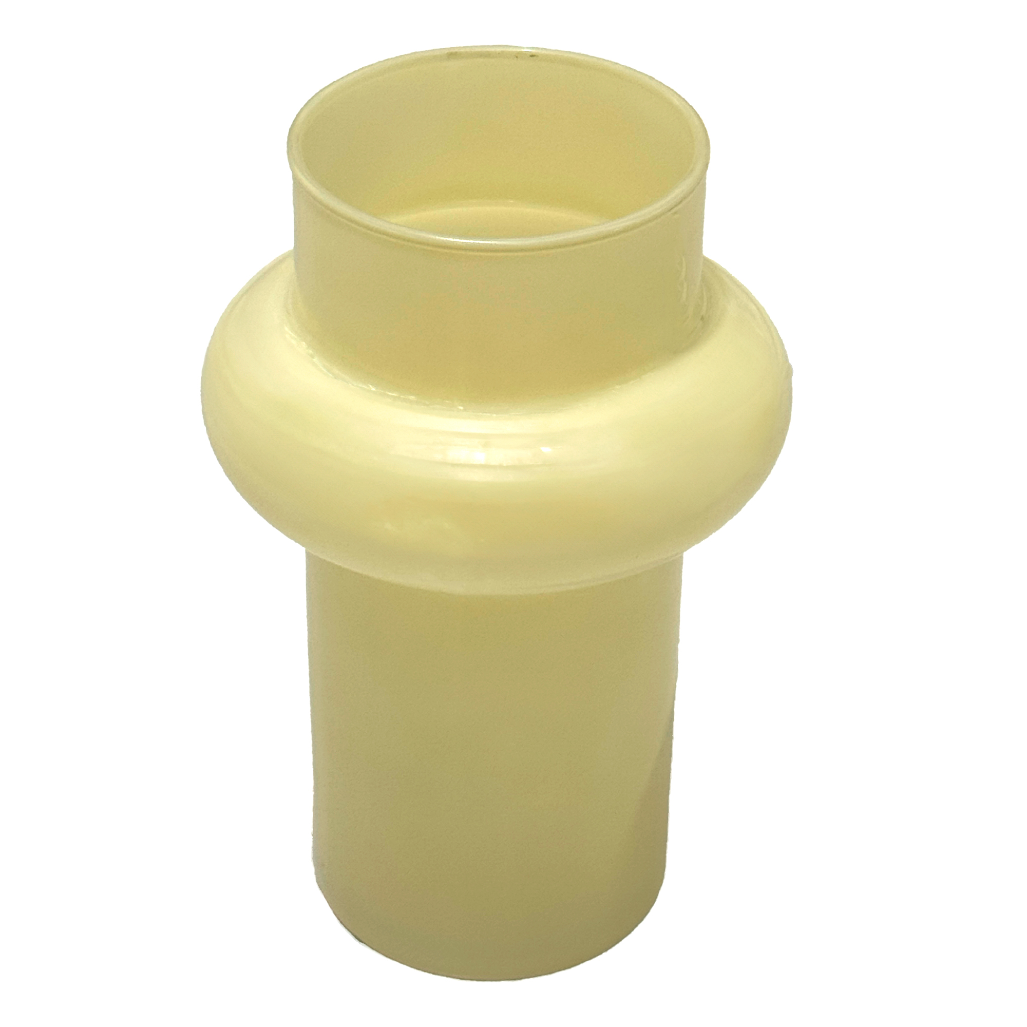 Ваза "Chloe" (стекло), D8xH18 см Желтый