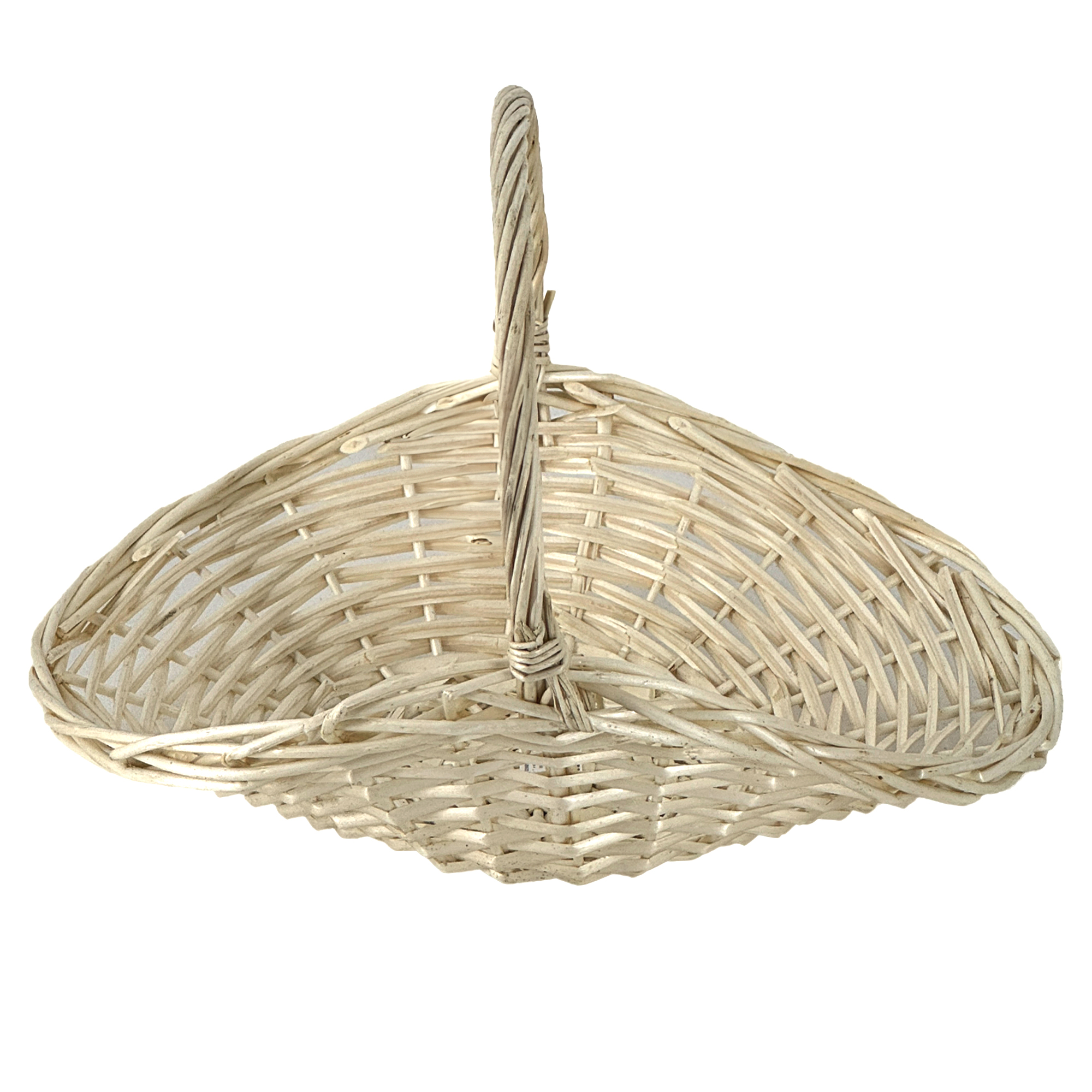 Корзина плетеная (ива), 41x28xH15/26 см Натуральный