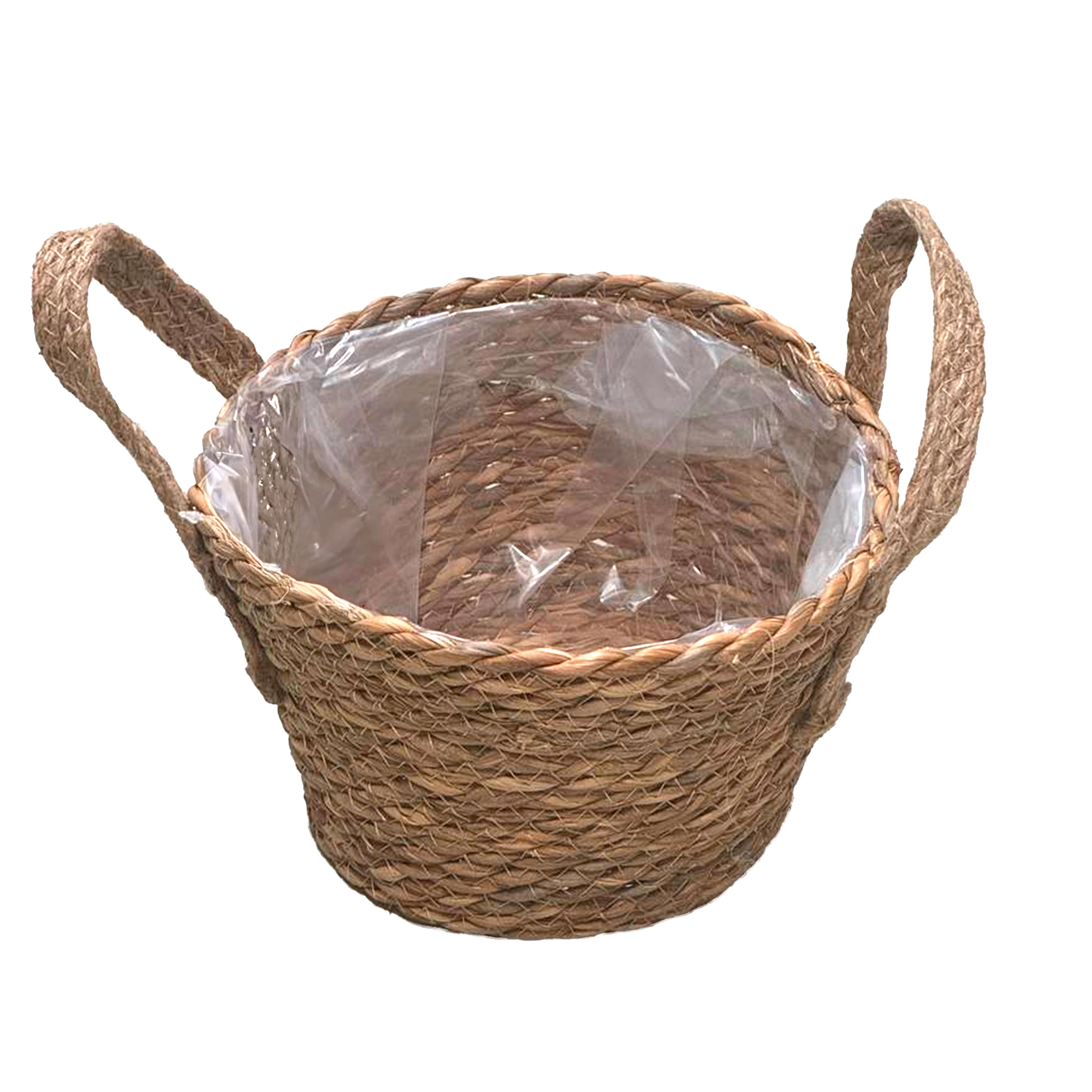 Корзина плетеная (водоросли), D21xH13 см Натуральный