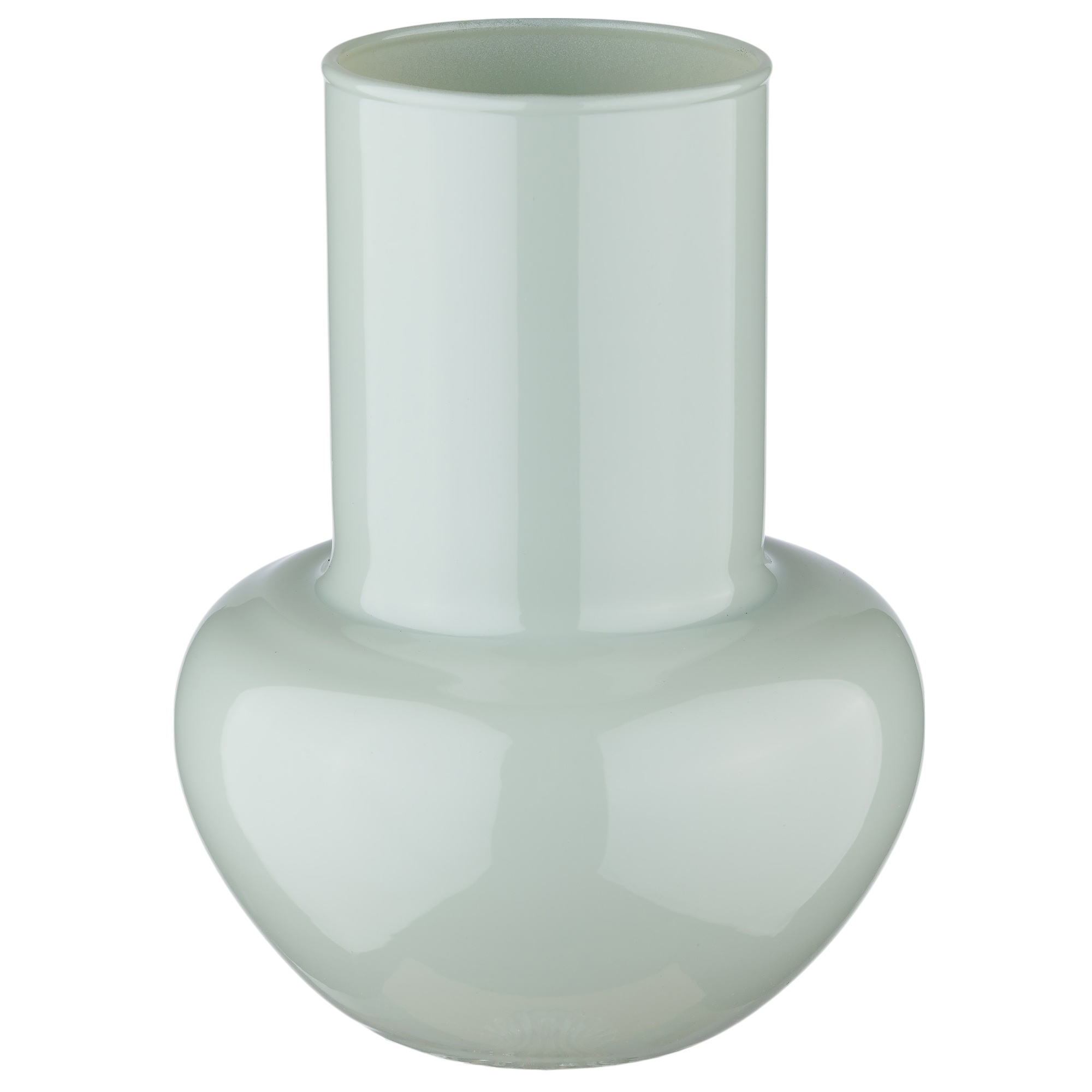 Ваза "French" (стекло), D13,5xH18 см Серый