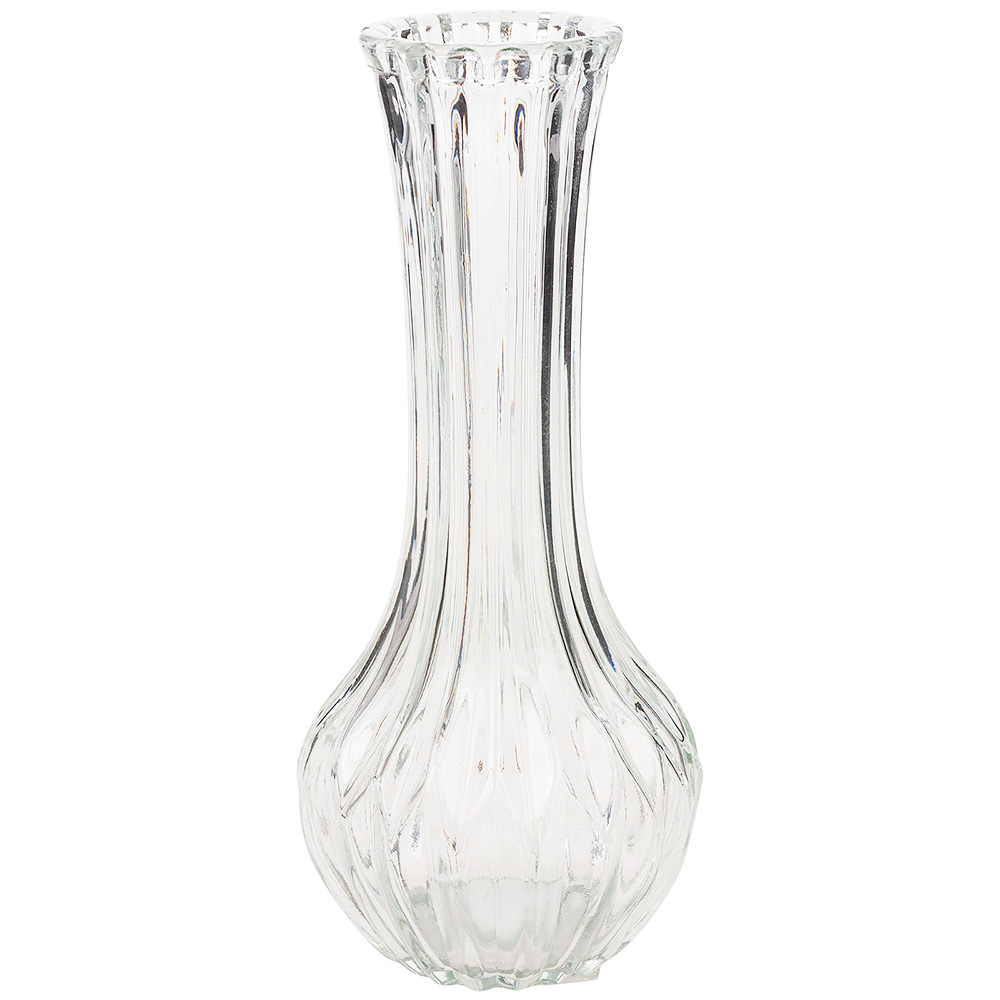 Ваза "Blossom" (стекло), D10xH22,5 см Прозрачный