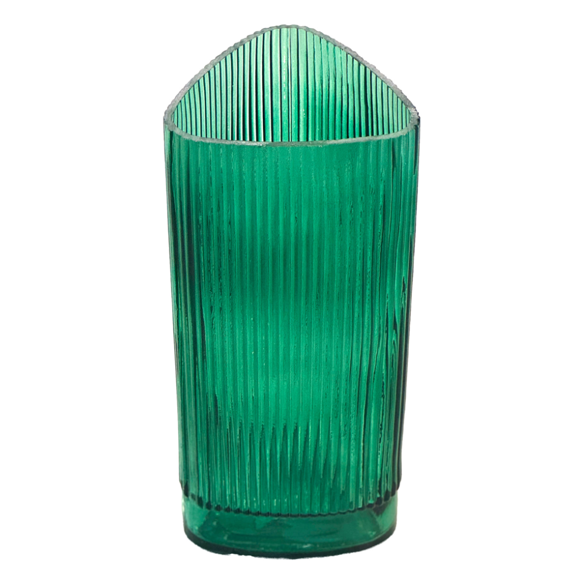 Ваза "Aqua" (стекло), D9xH25 см Прозрачный