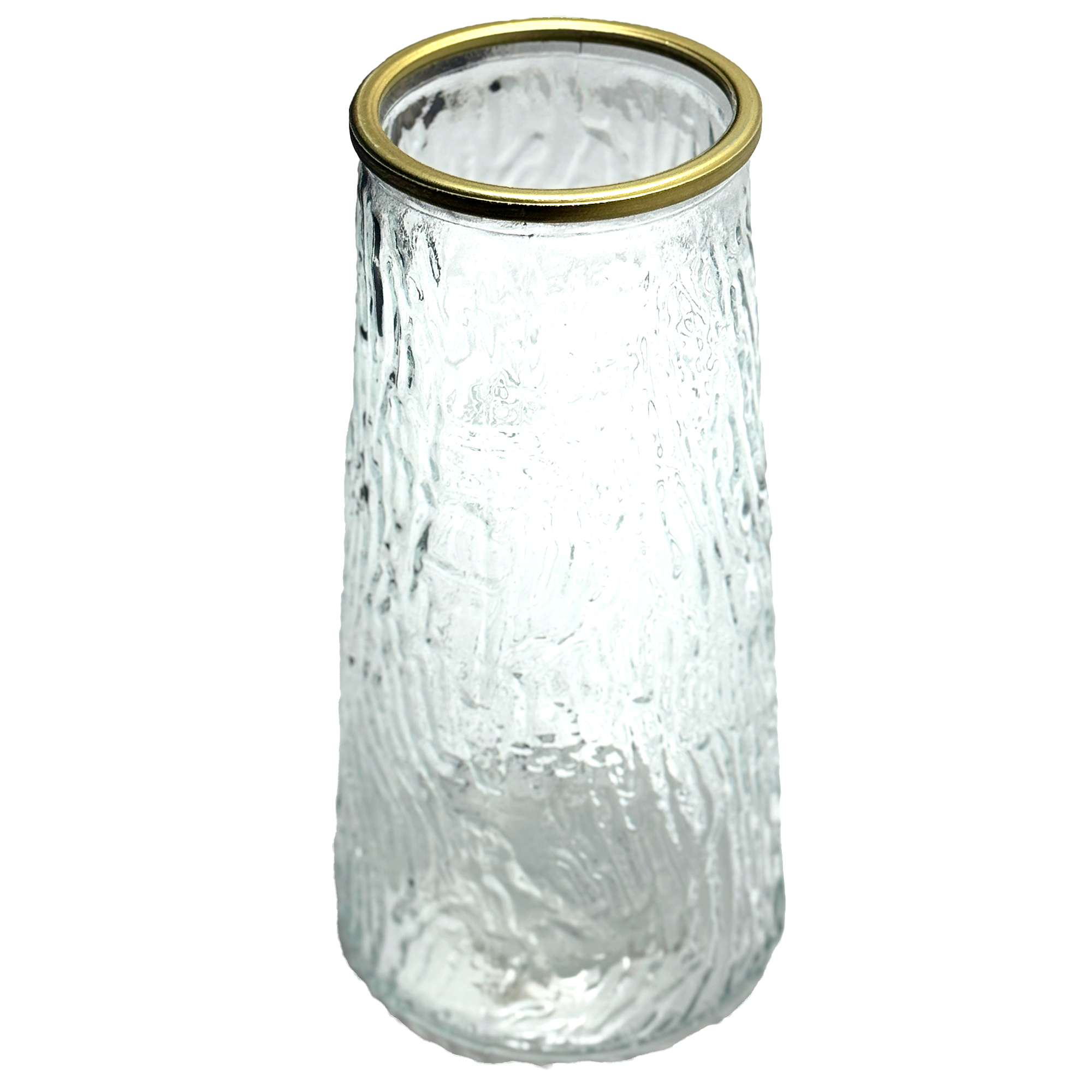 Ваза "Rain Air" (стекло), D10xH20 см Прозрачный