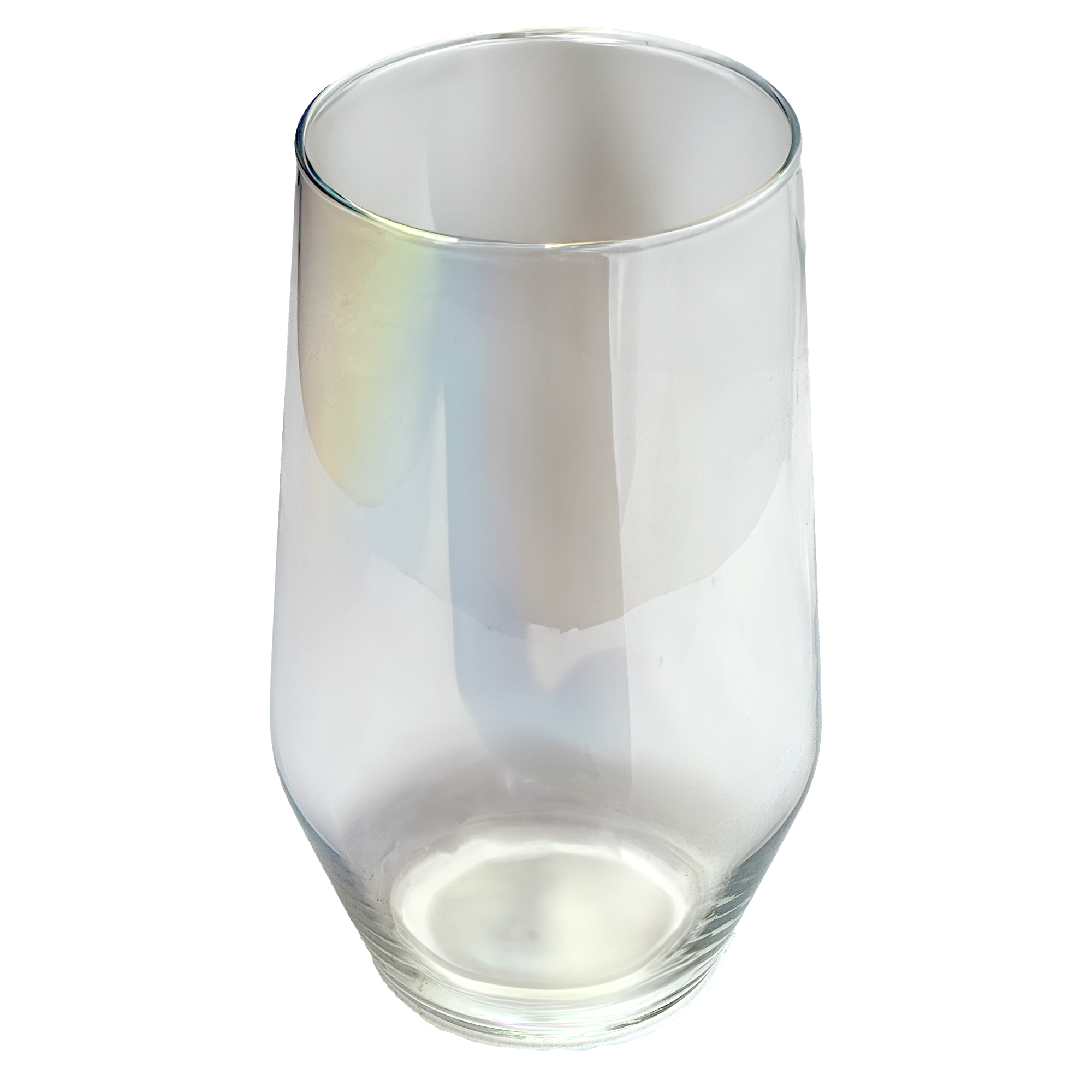 Ваза "Vaso" (стекло), D10xH21,5 см Бензиновый