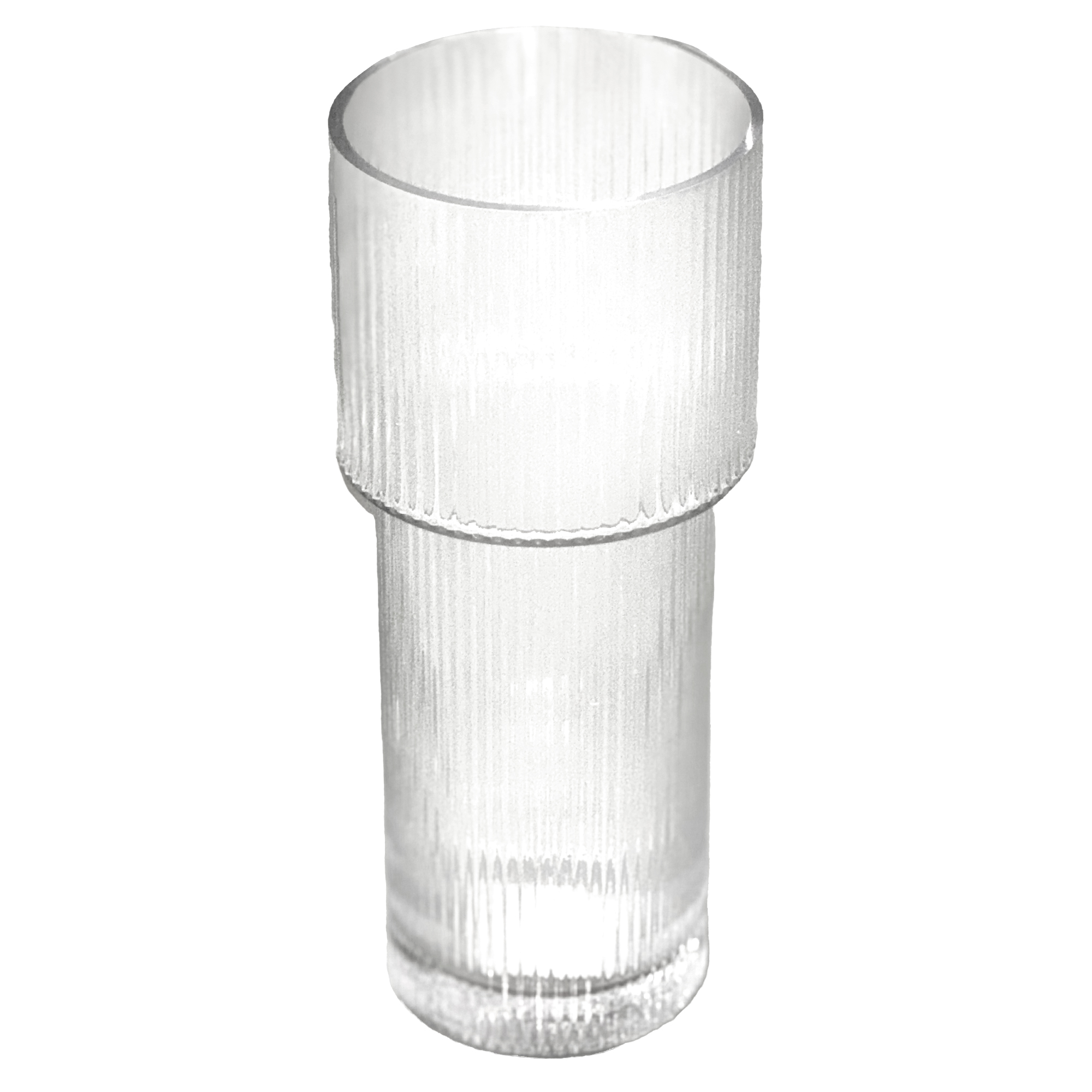 Ваза "Бокал" (стекло), D10,5xH24,5 см Бензиновый