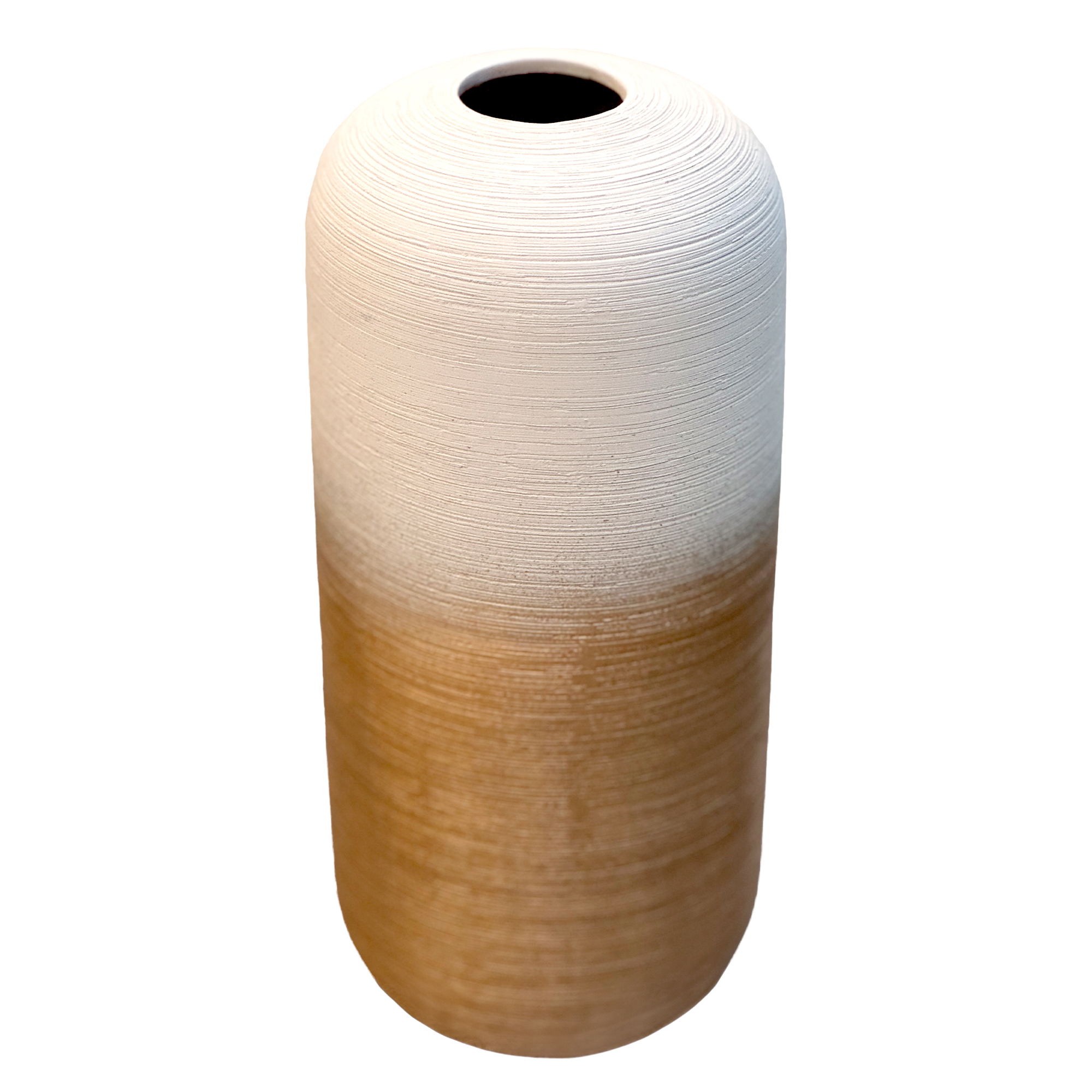 Ваза "Oro" (керамика), D11xH25 см Бронзовый