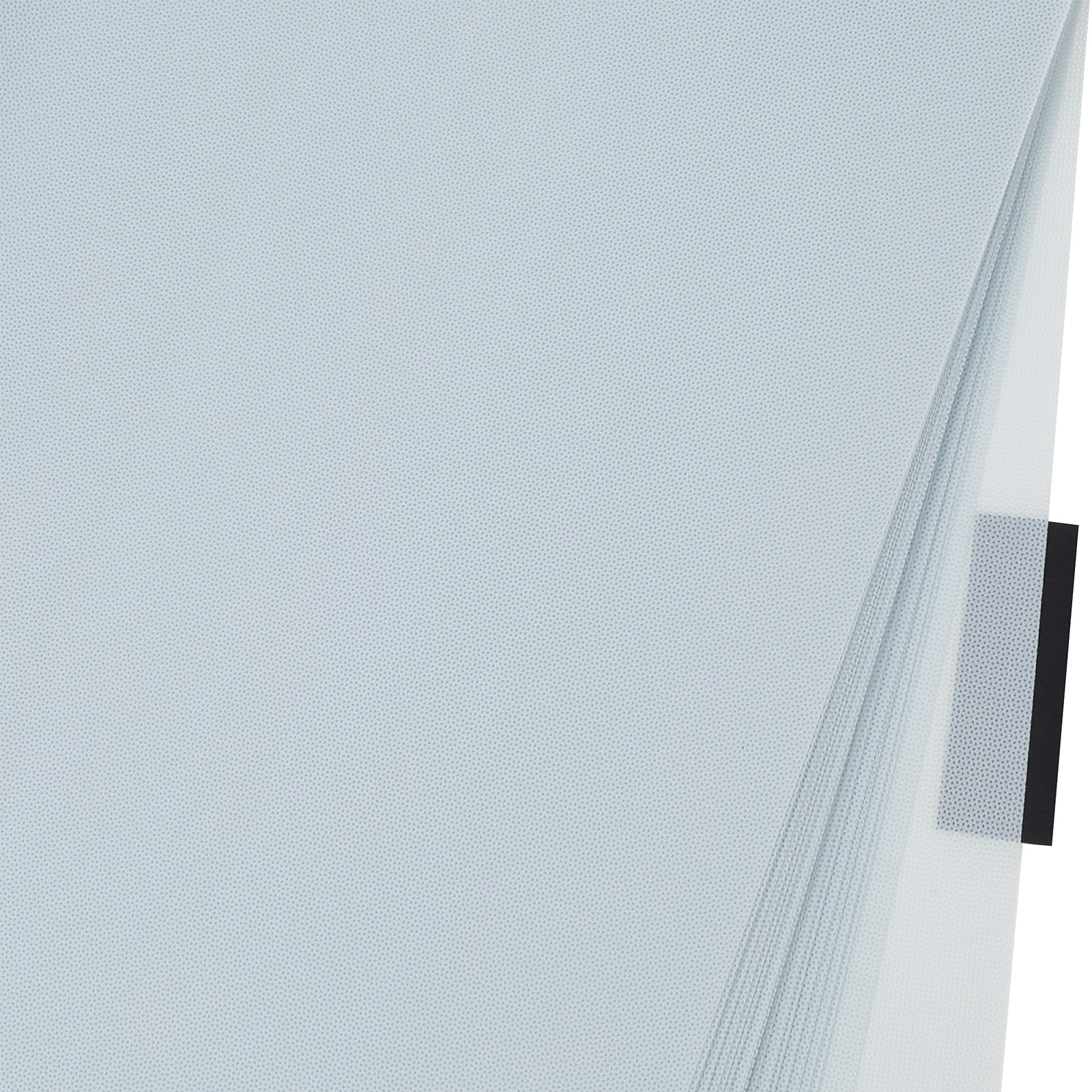 Упаковка "Воздушный зефир" (пластик), 58x58 см, 75 г/м2, набор (20 шт) Светло-голубой