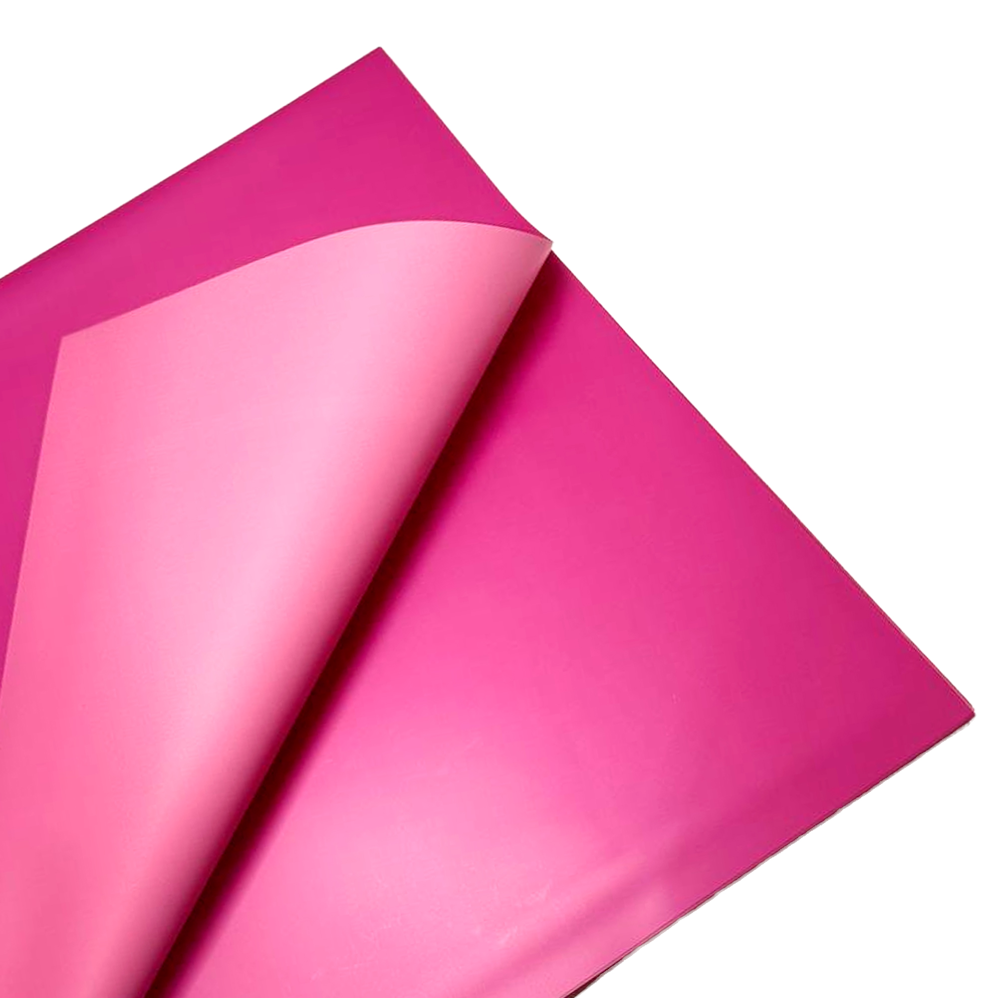 Пленка матовая, 56x55 см, 63 mic, набор (20 шт), двусторонняя, двухцветная Ягодный