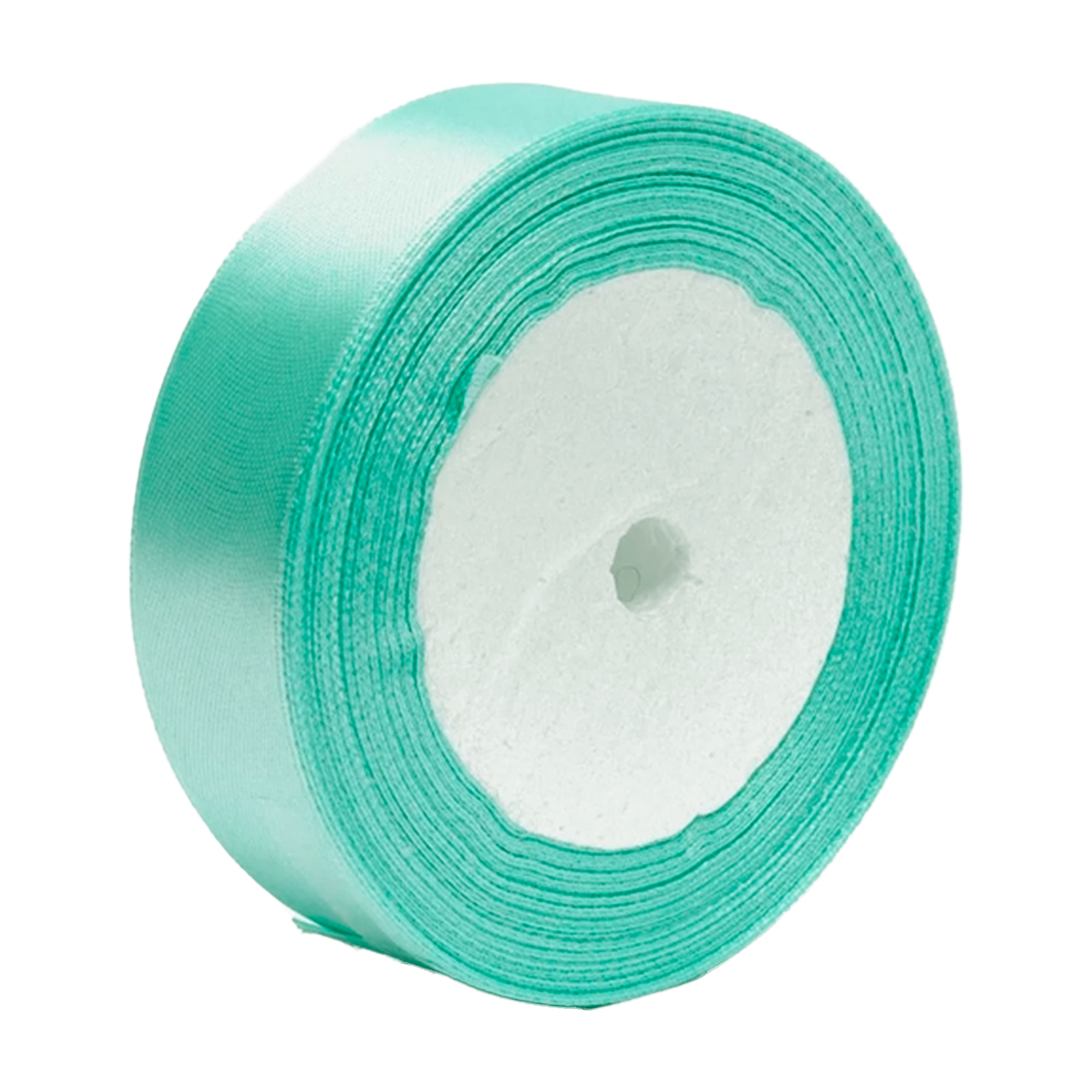 Лента атлас, 20 ммx25 ярд Мятный