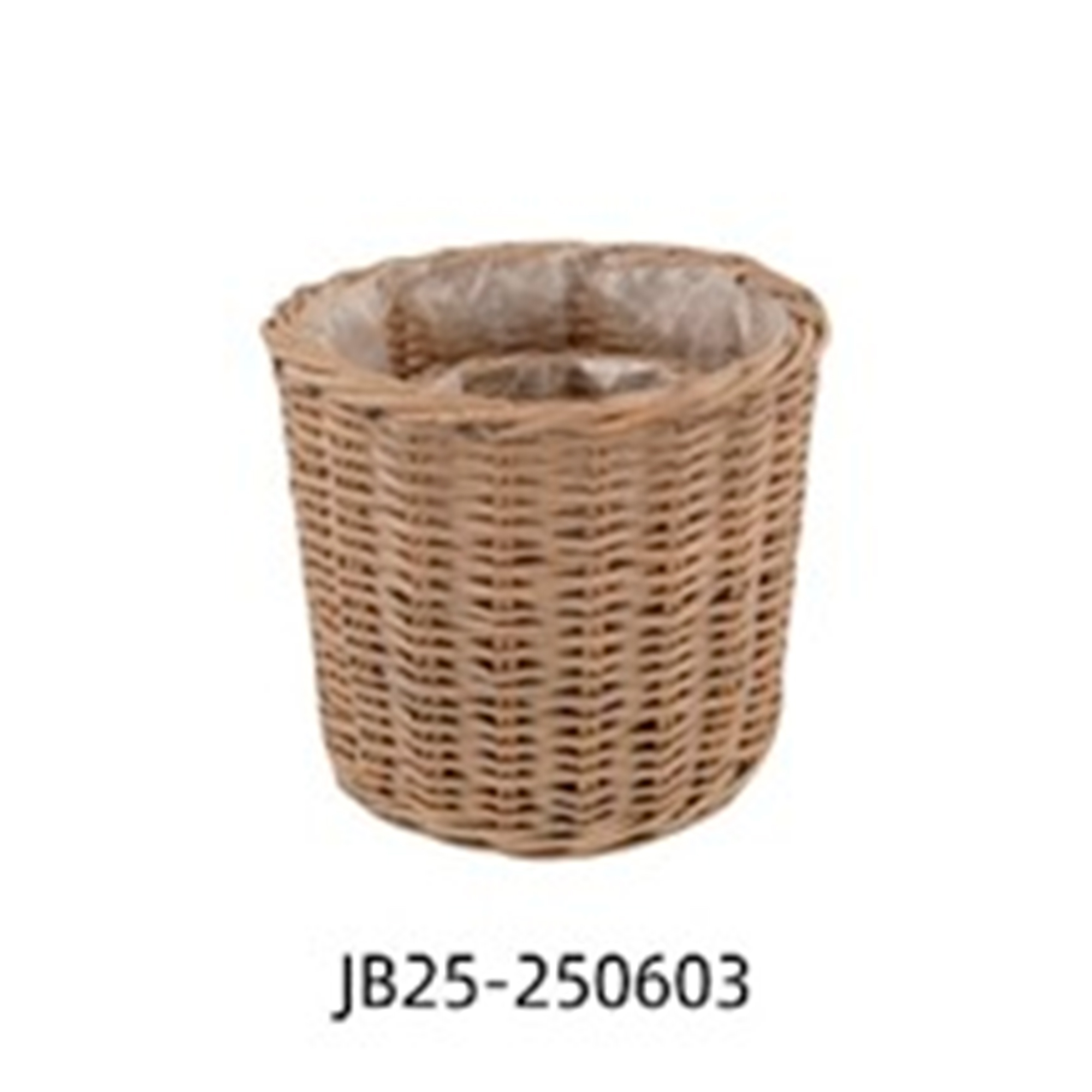 Кашпо плетеное (ива), D37xH29 см, D26xH21 см, набор (2 шт) Натуральный