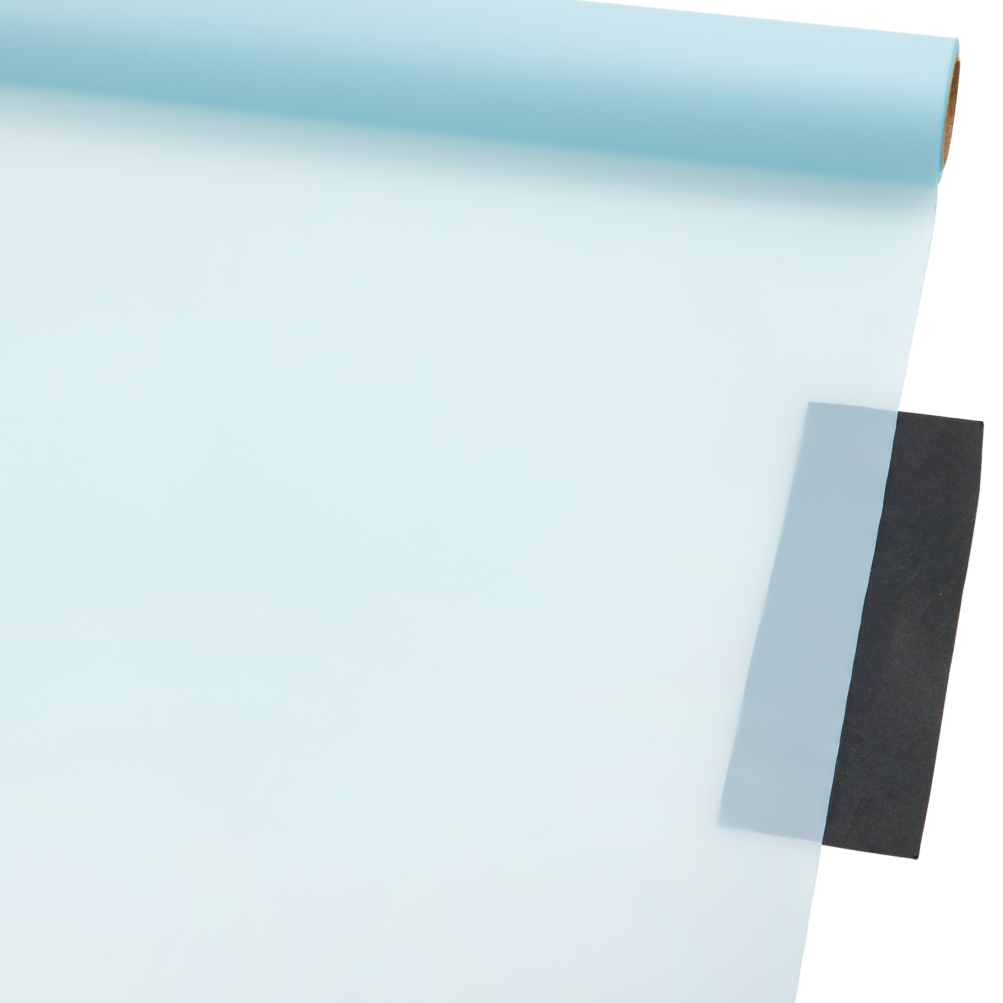 Пленка матовая "Дымка", 57 смx10 м, 53 mic Светло-голубой