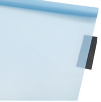 Пленка матовая "Дымка", 57 смx10 м, 53 mic Светло-синий