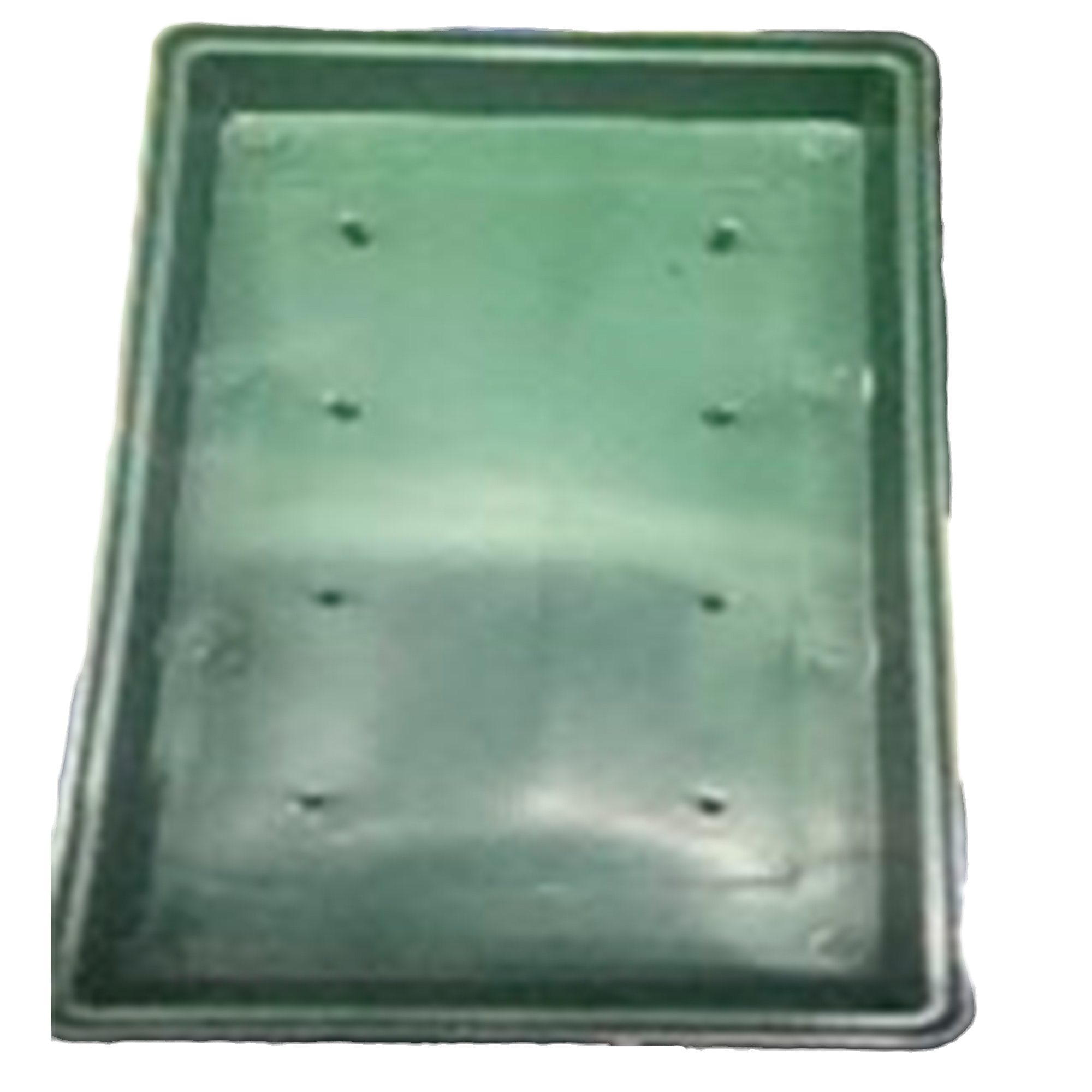 Поддон для кирпича (пластик), 23x11,5 см Зеленый