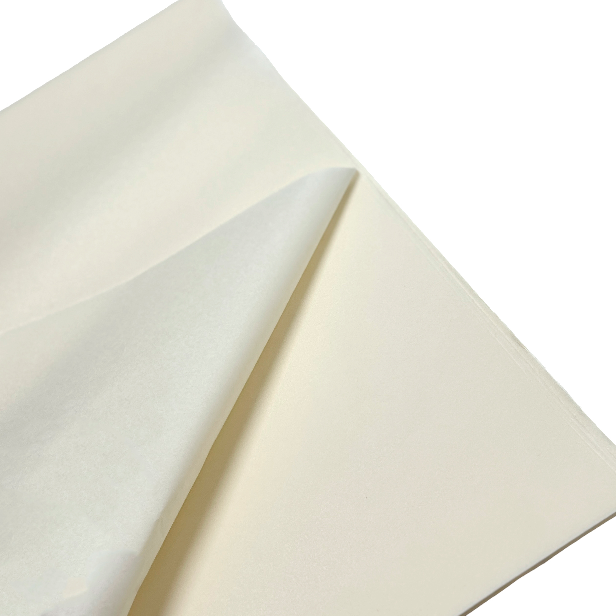 Бумага тишью, 50x70 см, 17 г/м2, набор (38 шт) Молочный