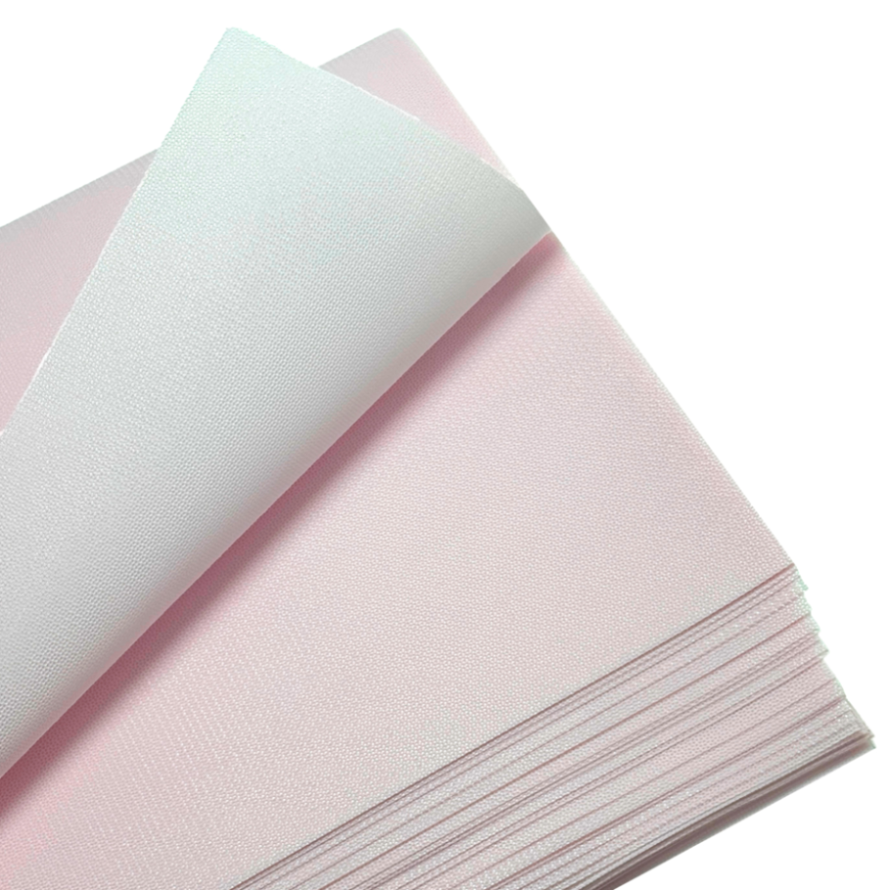 Упаковка "Воздушный зефир" (пластик), 58x58 см, 75 г/м2, набор (20 шт) Розовый