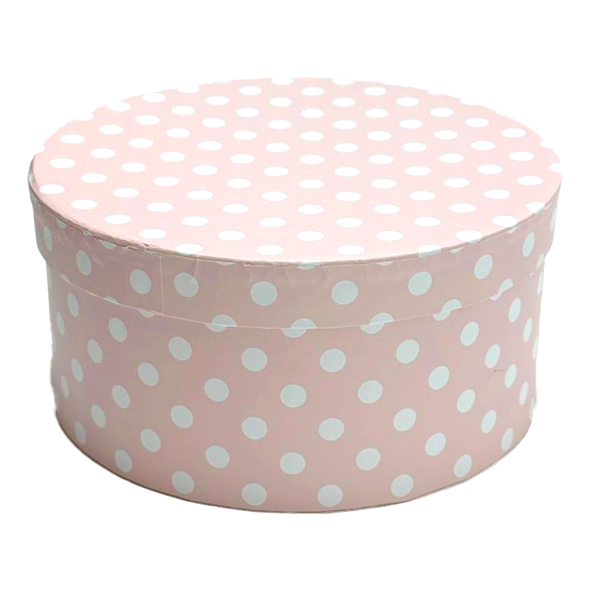 Коробка шляпная "Гороx", D20xH10 см Светло-розовый