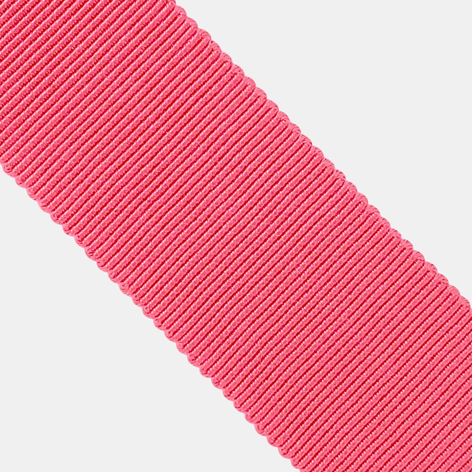 Лента декоративная "Репсовая", 25 ммx100 ярд Фуксия