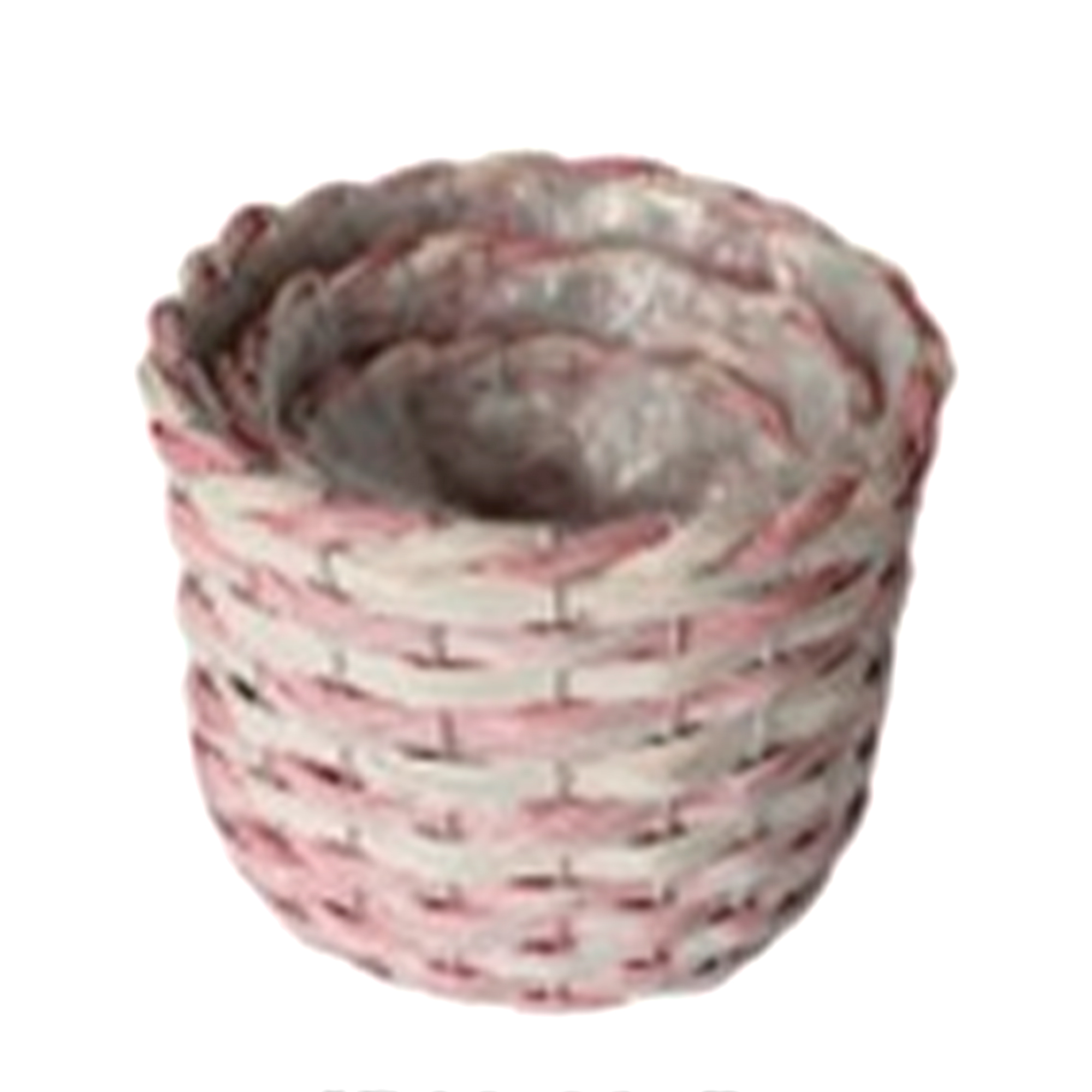 Кашпо плетеное (ива), D26xH20 см - D17xH15 см, набор (3 шт) Натуральный