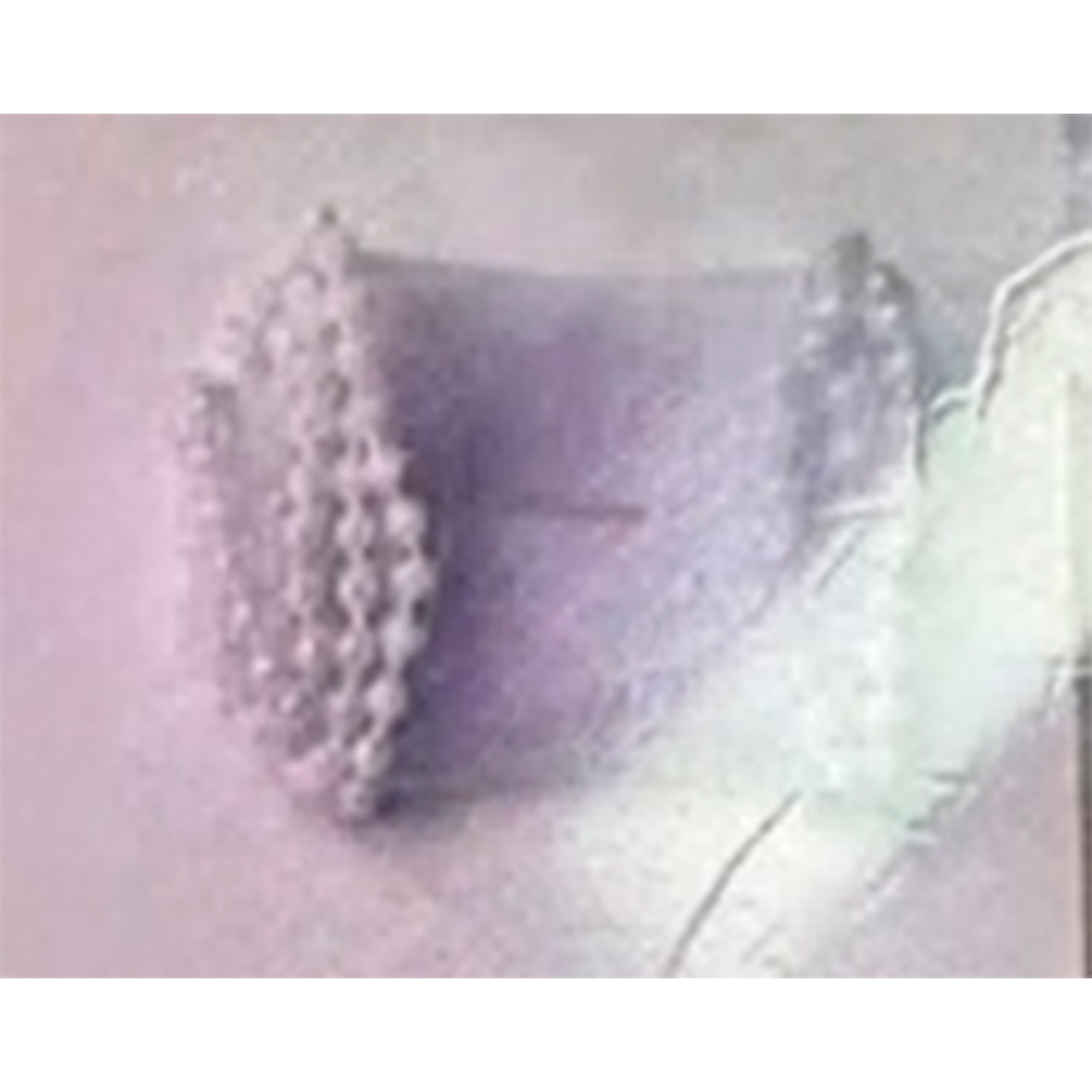 Лента органза "Жемчуг", 40 ммx5 ярд Сиреневый