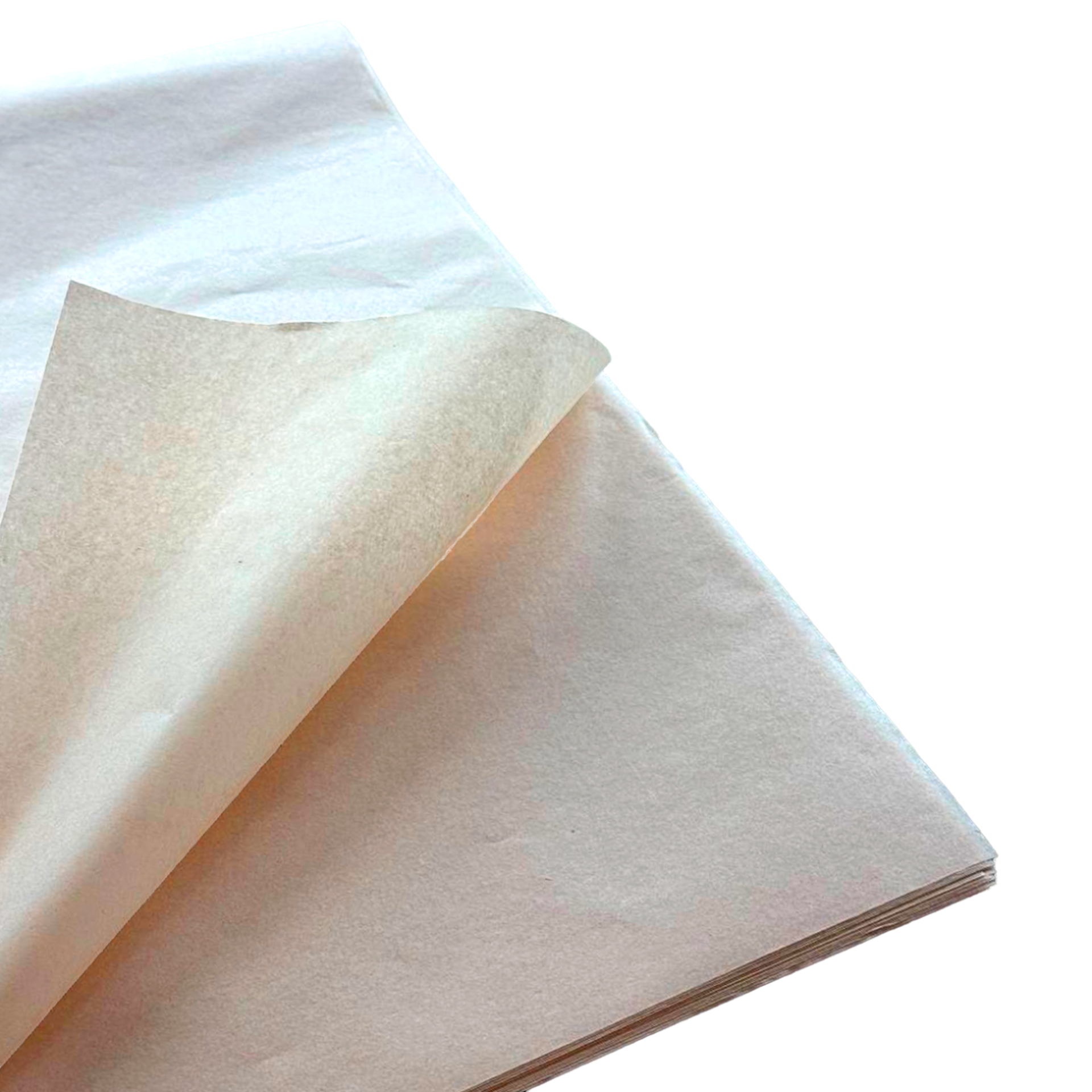 Бумага тишью, 50x70 см, 17 г/м2, набор (38 шт) Персиковый