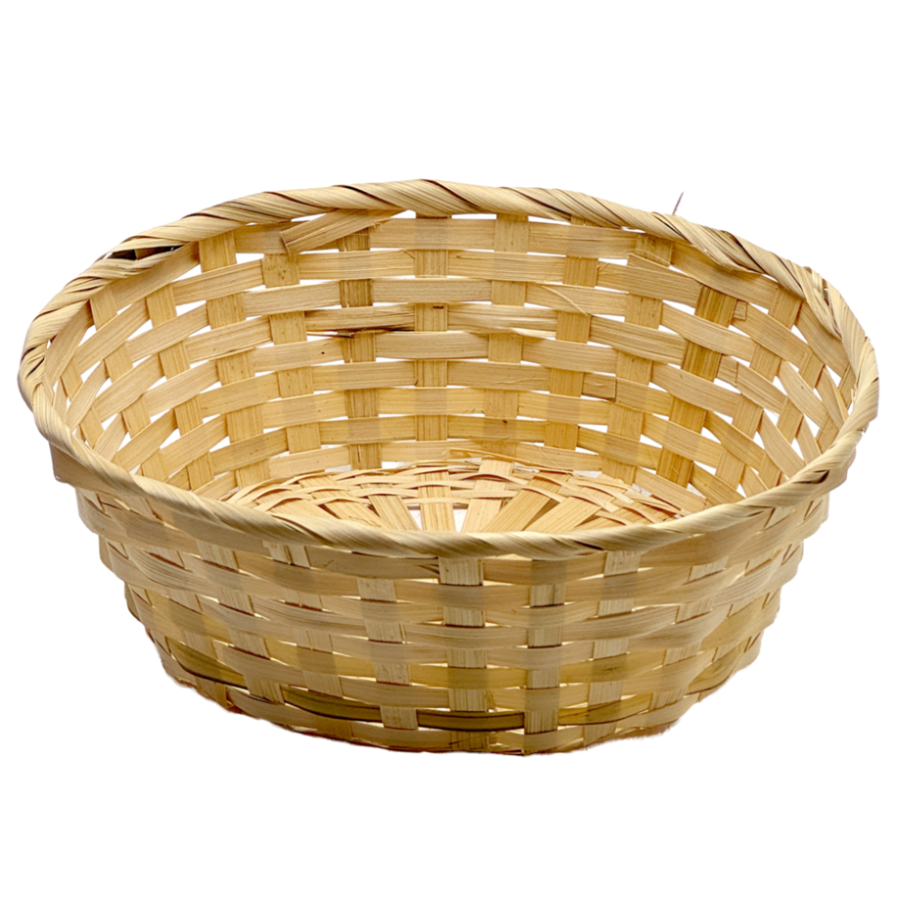 Кашпо плетеное (бамбук), 27x20xH10 см
