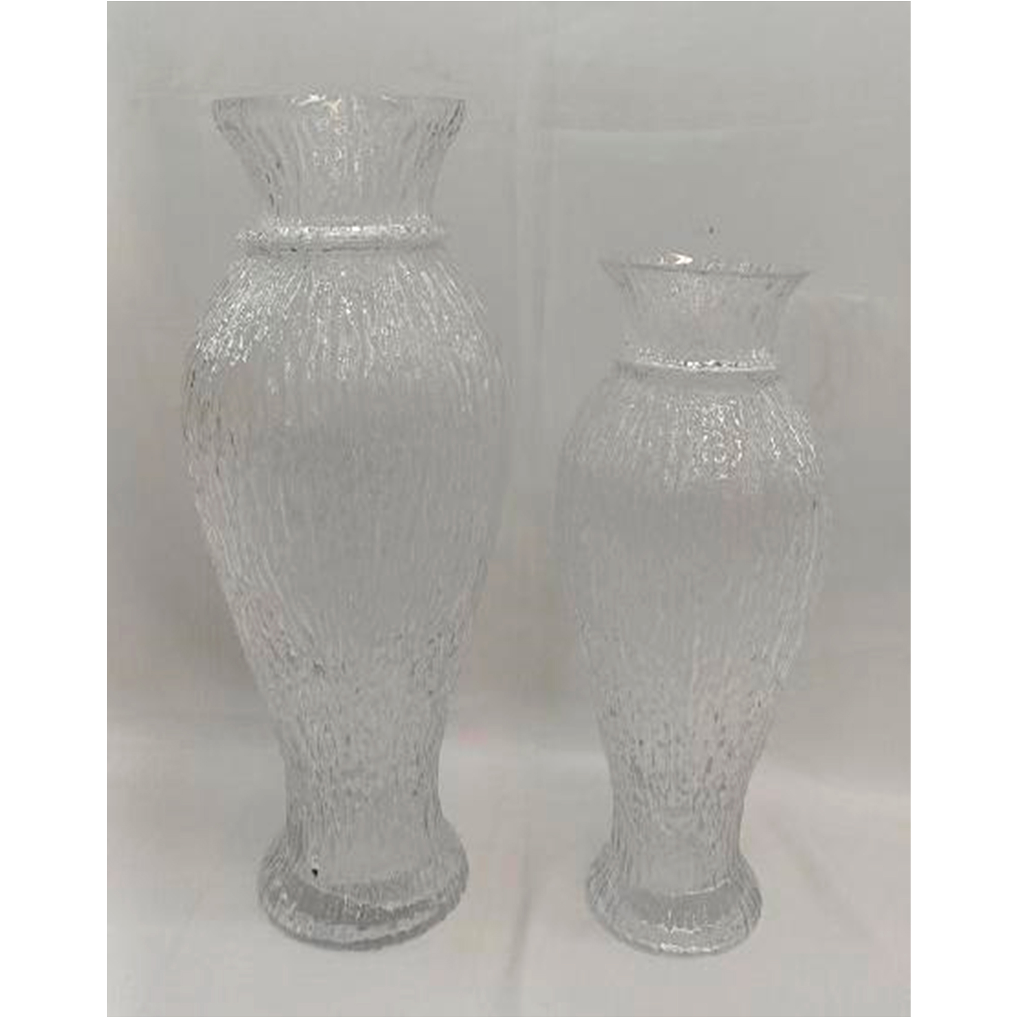 Ваза "Лед" (стекло), D13xH29 см