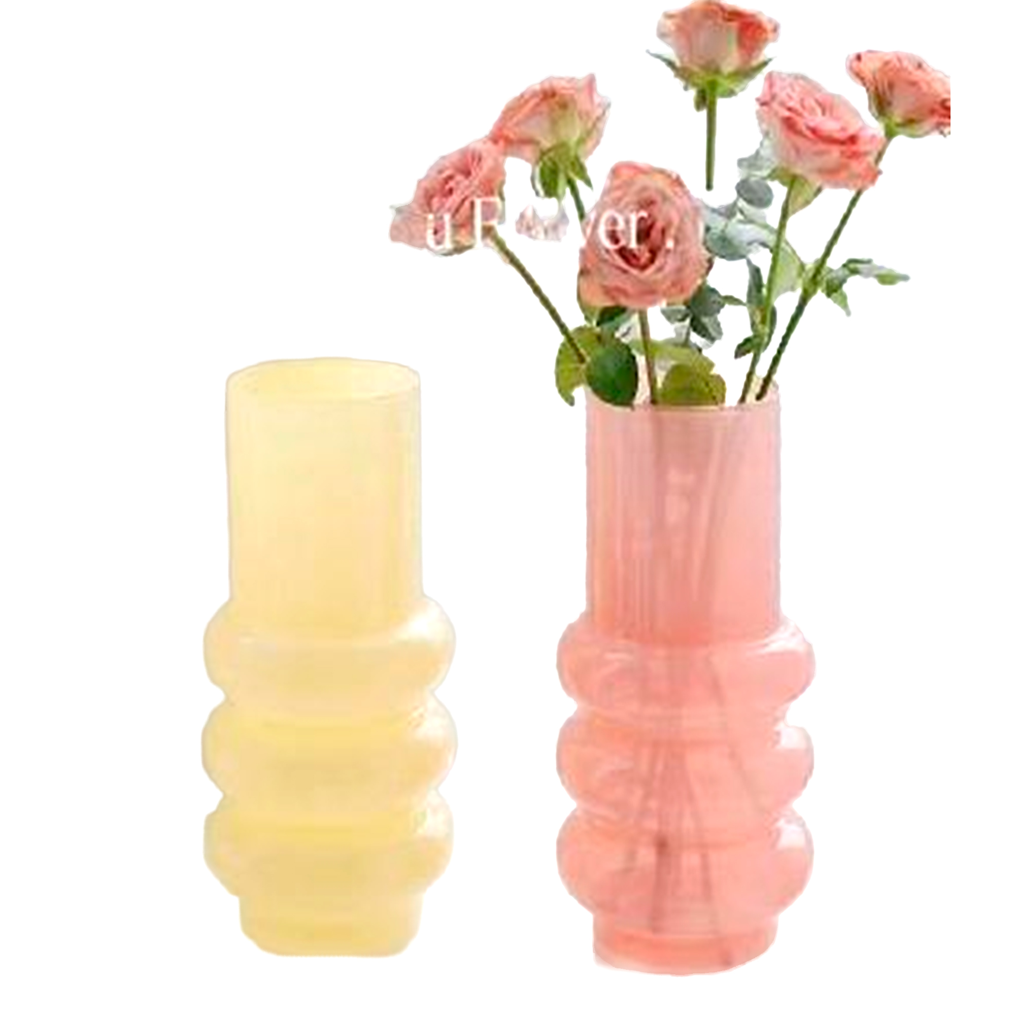 Ваза "Kigali" (стекло), D14xH27 см