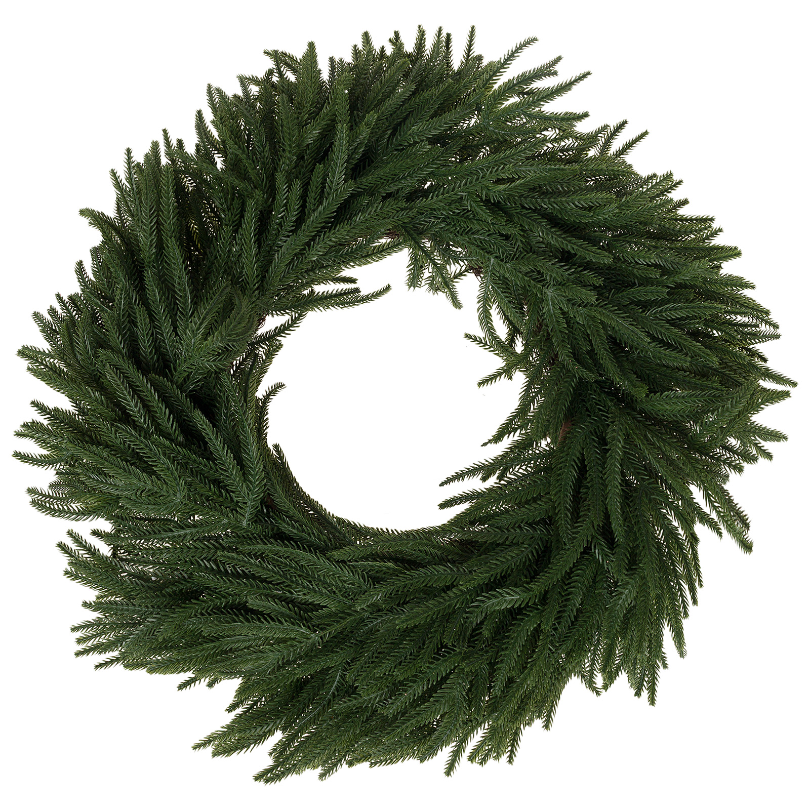 Венок искусственный еловый (ПЭ), D55 см
