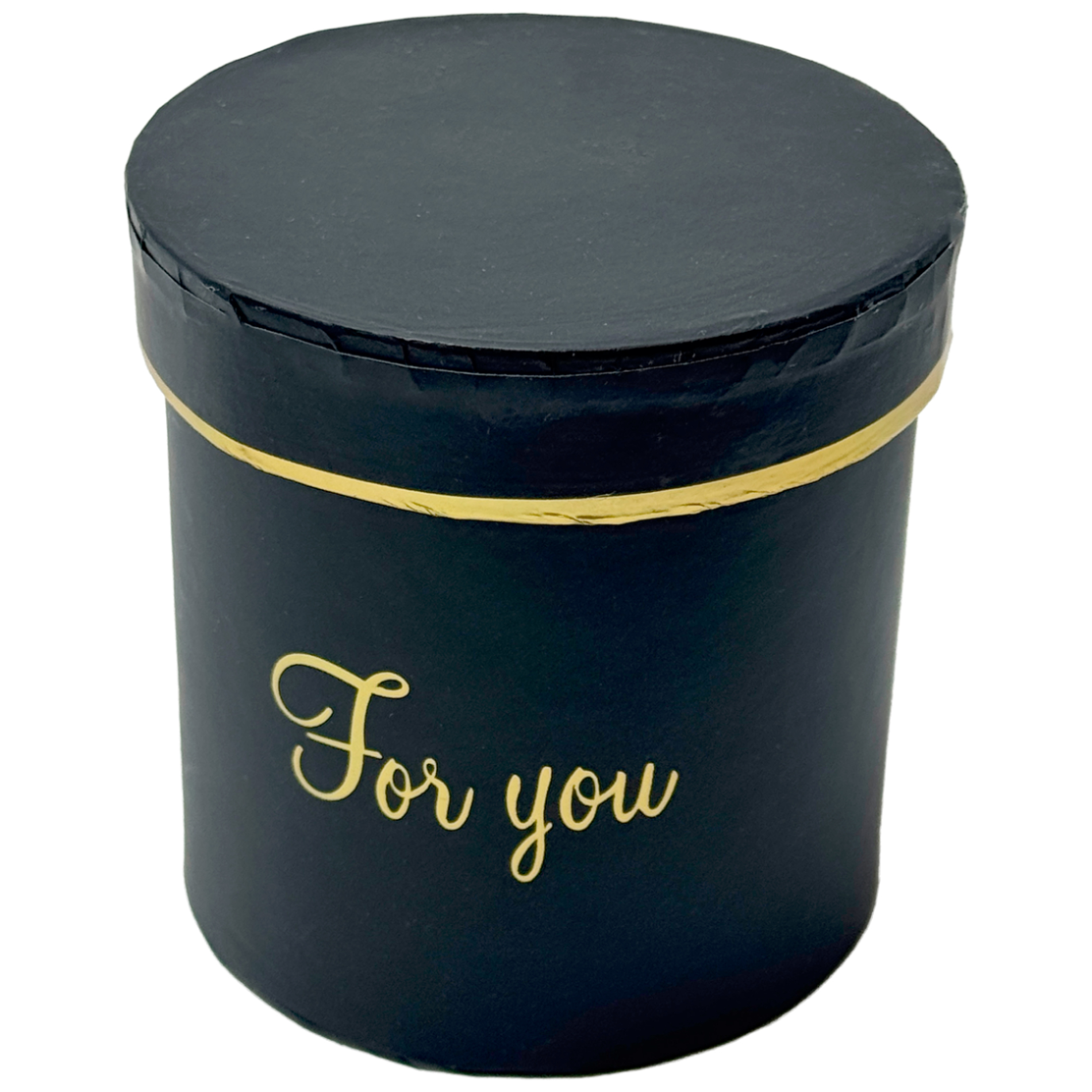 Коробка шляпная "For You", D8xH8 см