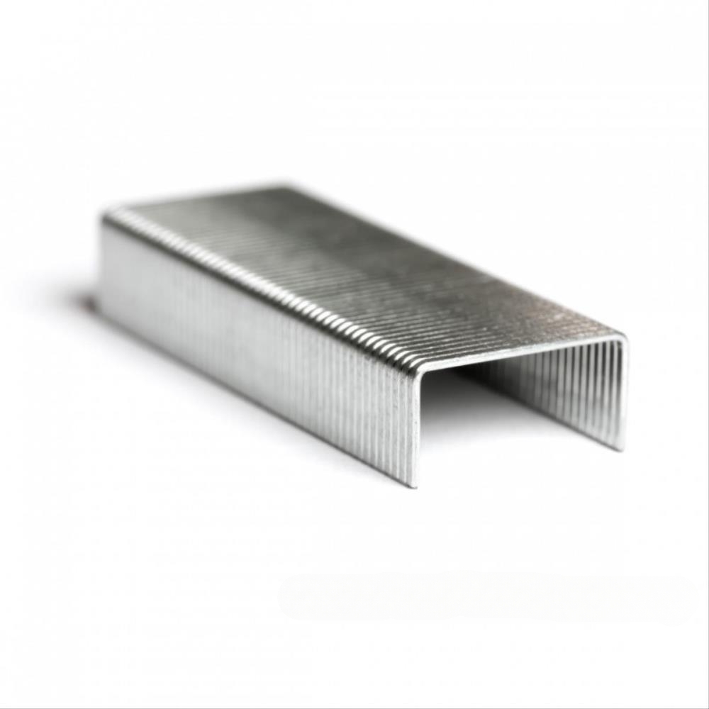 Скобы №10 для степлера "HP-10", 1 см, набор (1000 шт), Oasis Серый