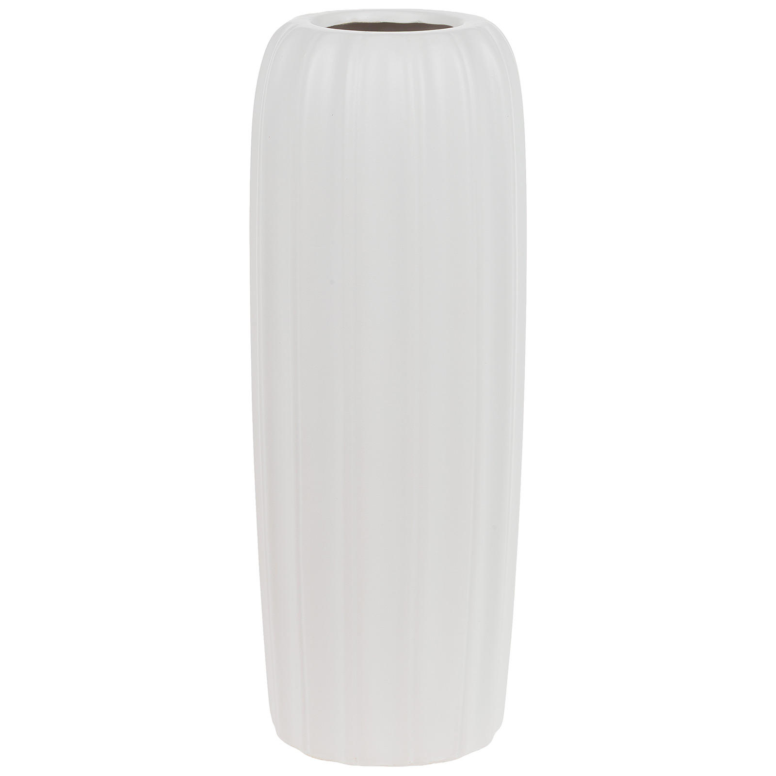 Ваза "Bauhaus" (керамика), H30 см Белый