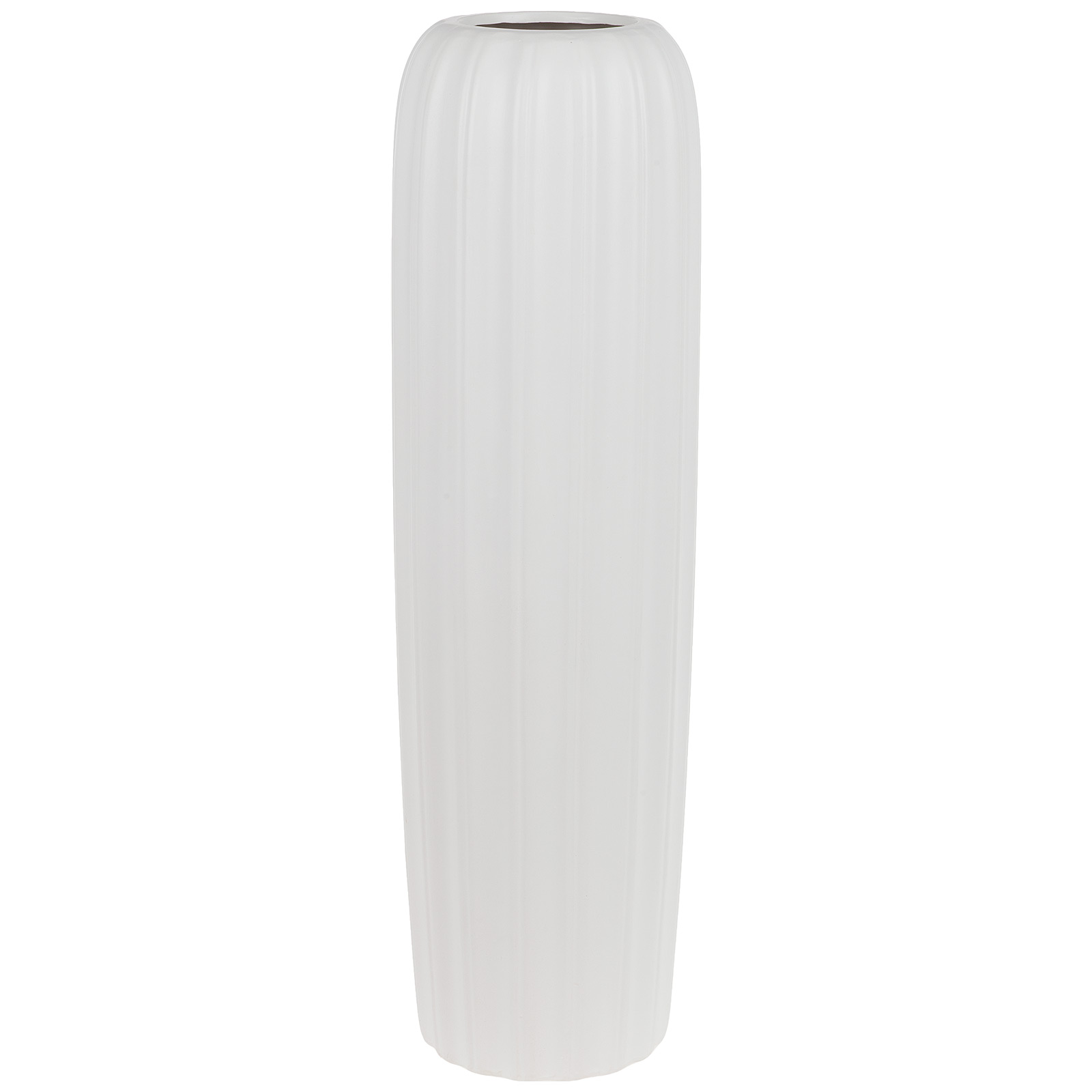 Ваза "Bauhaus" (керамика), H60 см Белый
