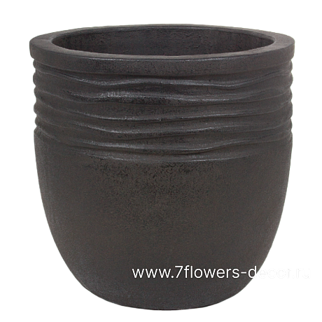 Кашпо Nobilis Marco Stone Jar (терракота), D36хН36 см - фото 1