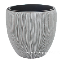 Кашпо Nobilis Marco "Pmw-b/ivory Jar" (полистоун), D49хH46 см, с тех.горшком - фото 1