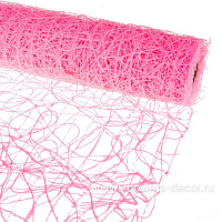 Сизаль "Паутинка", розовый, 53 см/5 ярд - фото 1