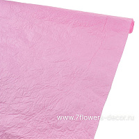 Бумага жатая, однотонная "Пудровый-розовый", 70 смx5 м - фото 1