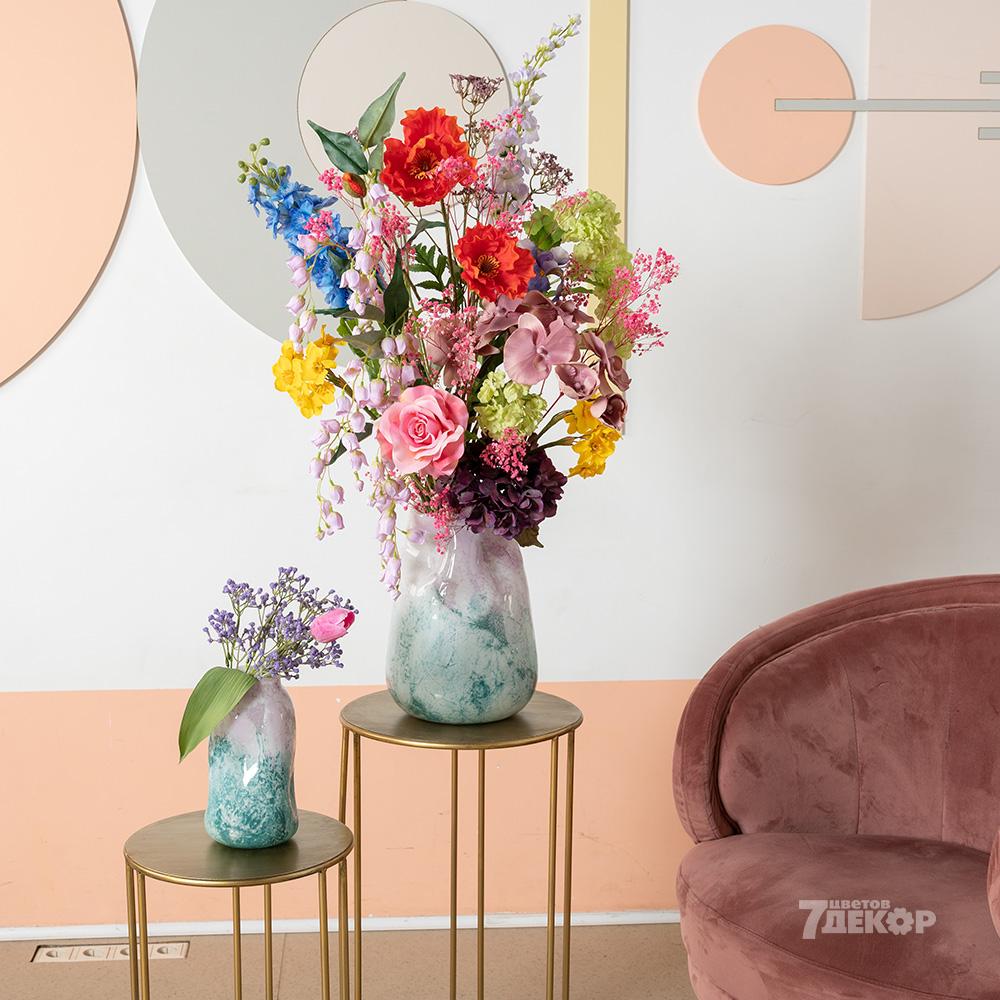 Напольная ваза с цветами - 67 фото